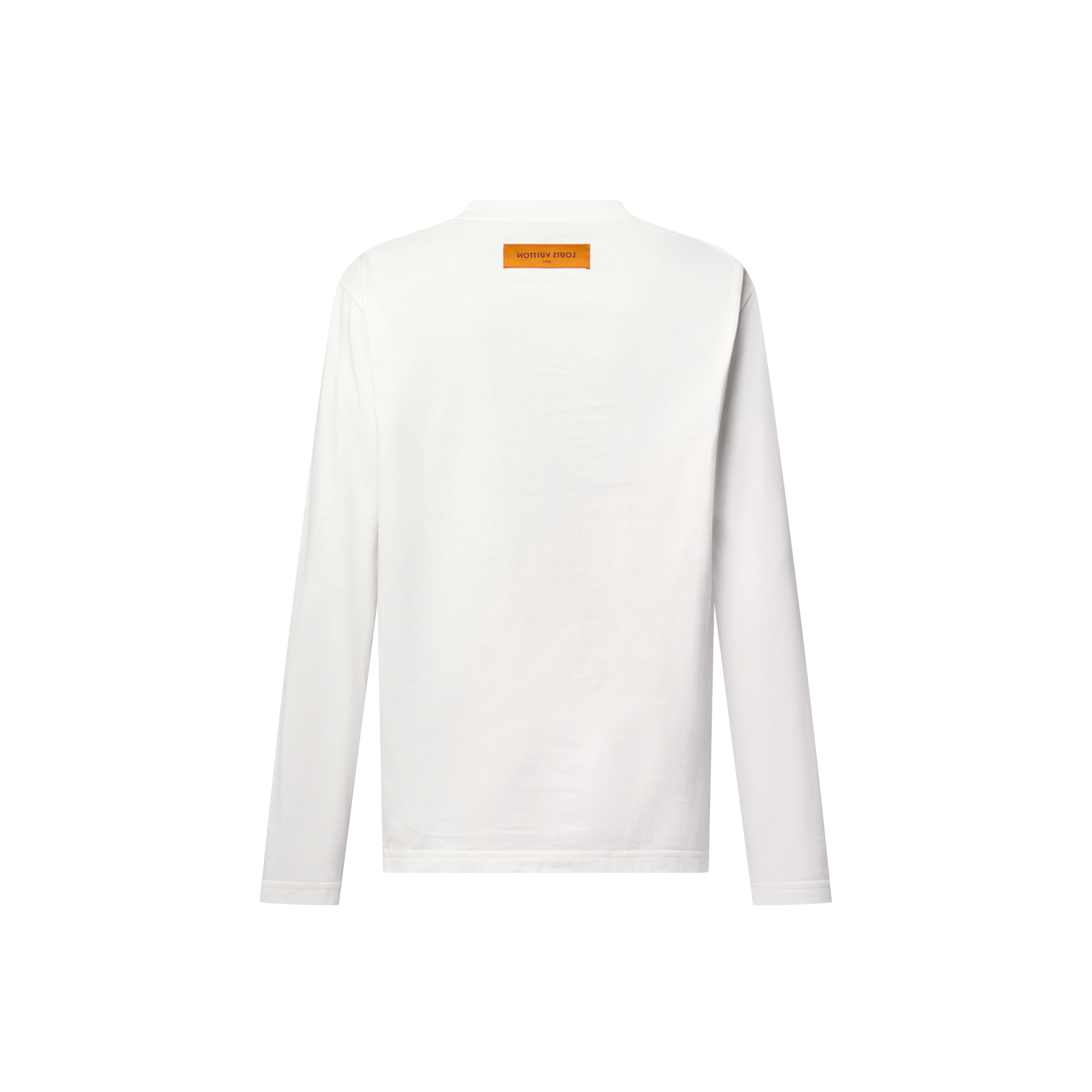  Ready-to-Wear T-Shirts and Polos Embossed LV Long-Sleeved T-Shirt | Louis Vuitton ® (Product zoom)