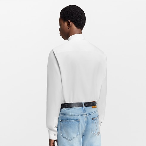 Ready-to-Wear T-Shirts and Polos Embossed Pocket Long-Sleeved Shirt | Louis Vuitton ® (Product zoom)