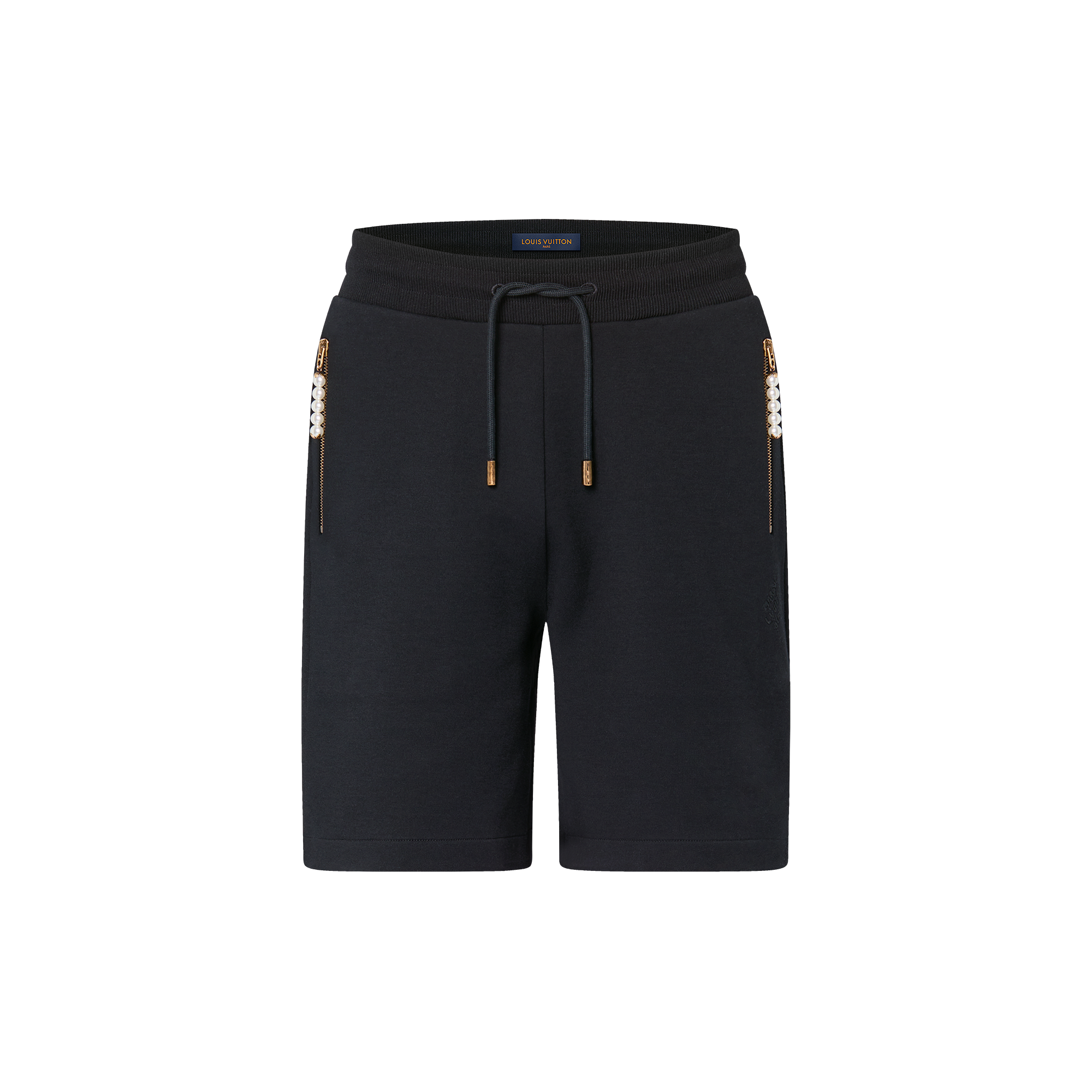  Ready-to-Wear All Ready-to-Wear Embroidered Jersey Shorts | Louis Vuitton ® (Product zoom)