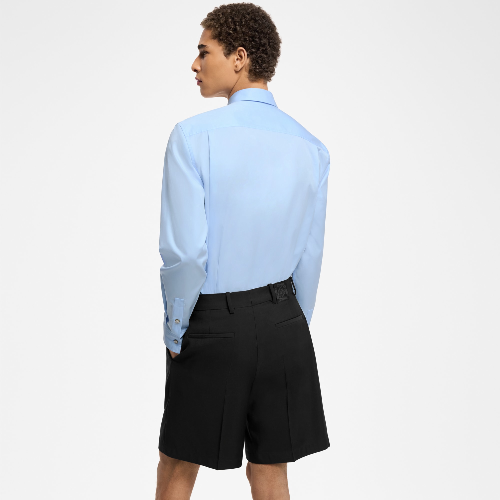  Ready-to-Wear Shirts Embroidered Long-Sleeved Cotton Shirt | Louis Vuitton ® (Product zoom)