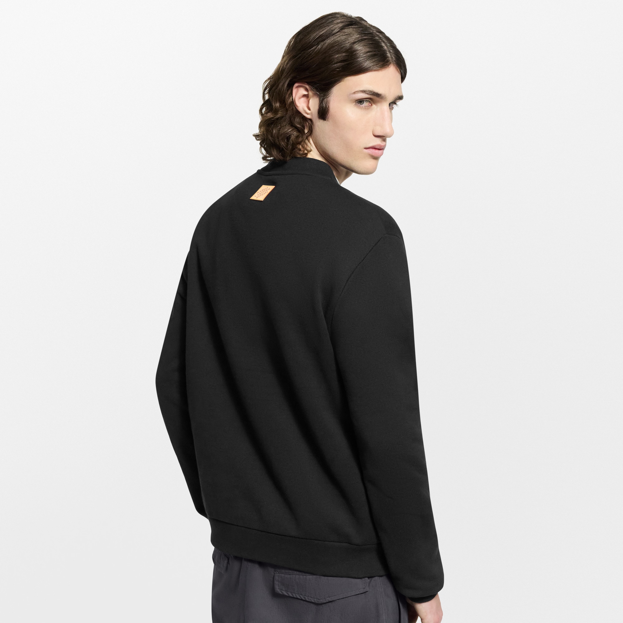  Ready-to-Wear All Ready-to-Wear Embroidered Long-Sleeved Sweatshirt | Louis Vuitton ® (Product zoom)