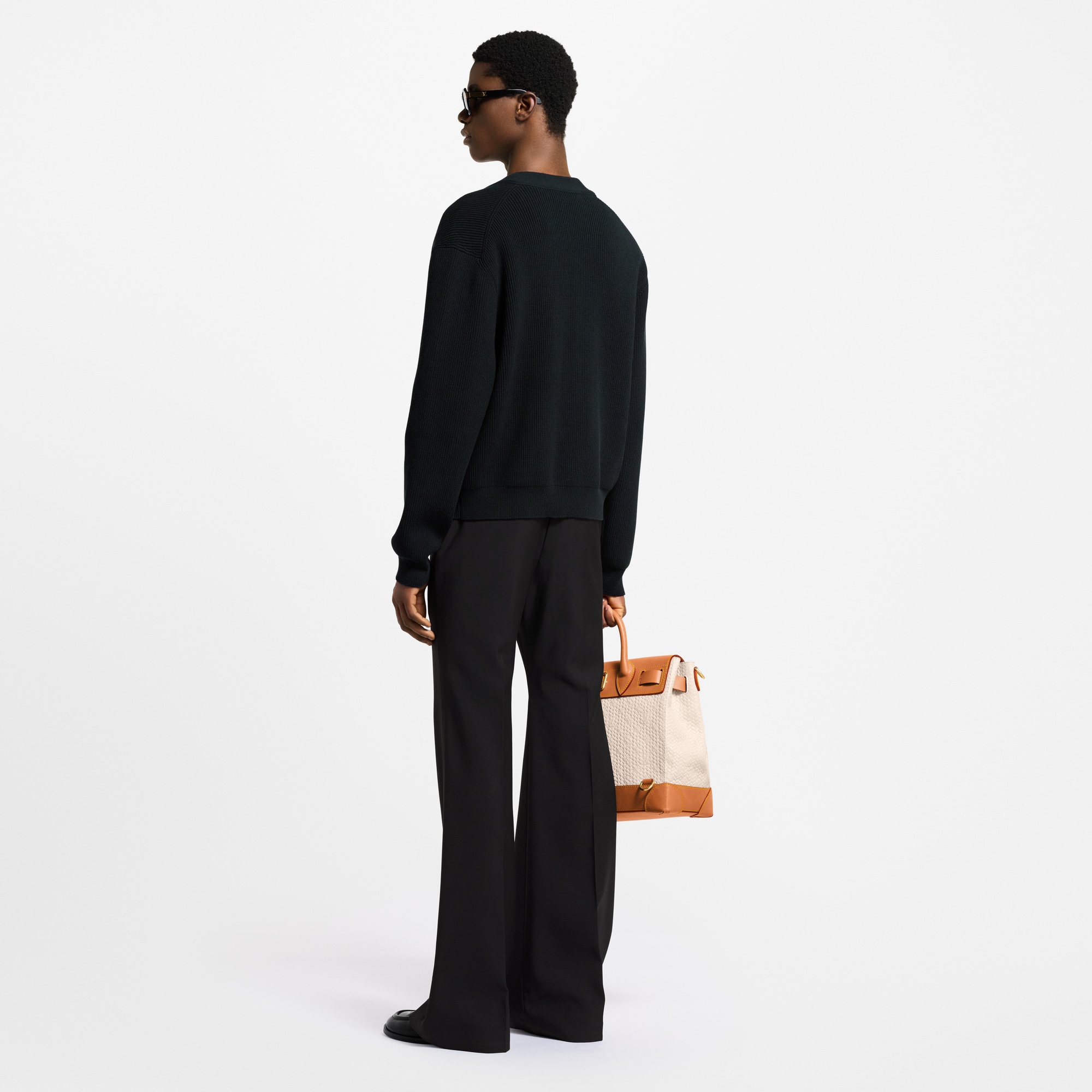  Ready-to-Wear Knitwear and Sweatshirts Embroidered Signature Cardigan | Louis Vuitton ® (Product zoom)
