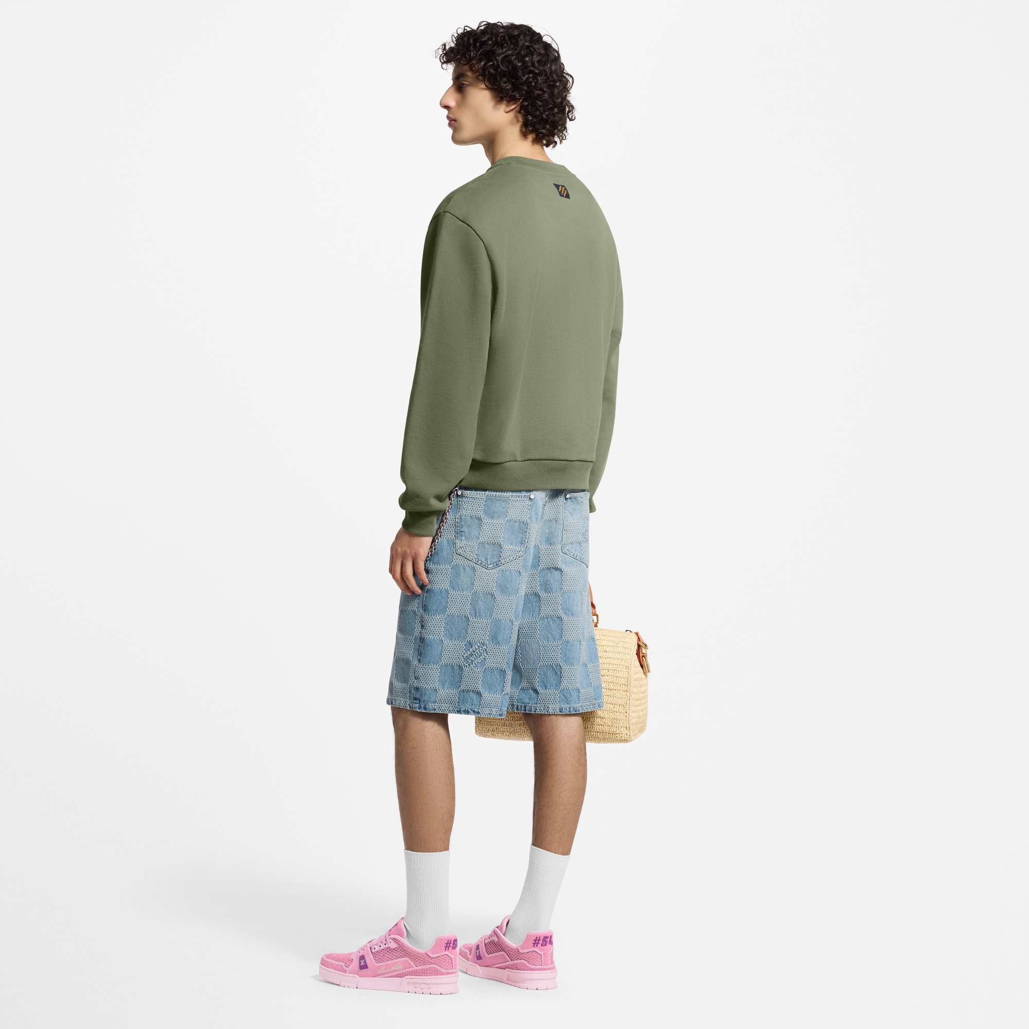  Ready-to-Wear Knitwear Embroidered Signature Crewneck | Louis Vuitton ® (Product zoom)