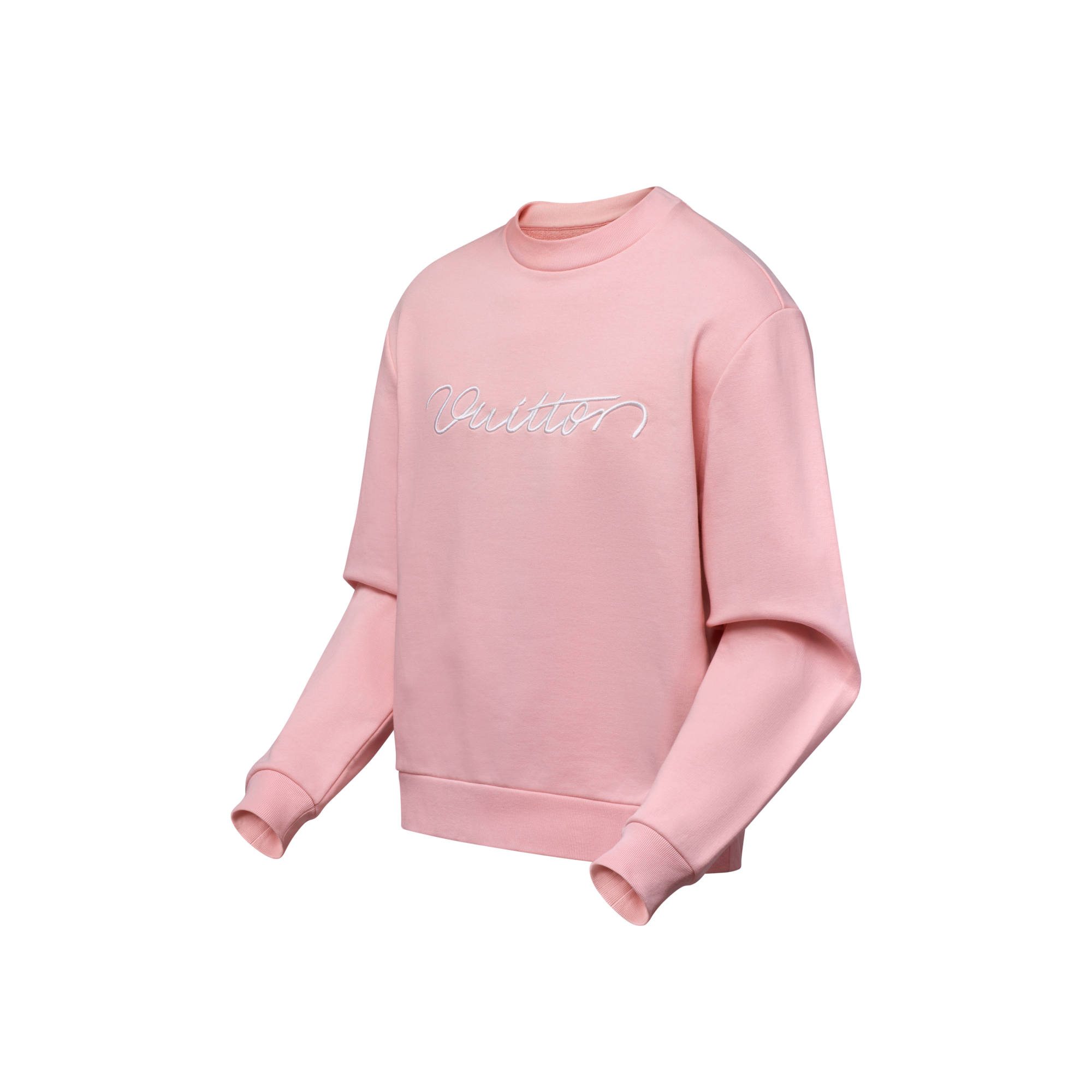  Ready-to-Wear Knitwear Embroidered Signature Crewneck | Louis Vuitton ® (Product zoom)