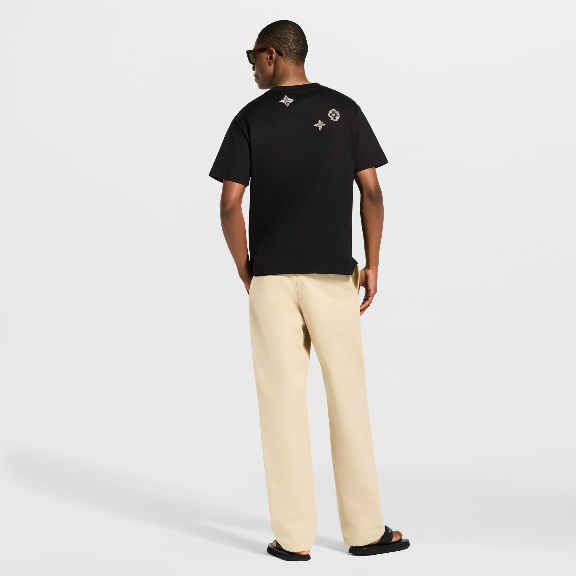 Embroidered Signature Short-Sleeved T-Shirt - Men - Ready-to-Wear 