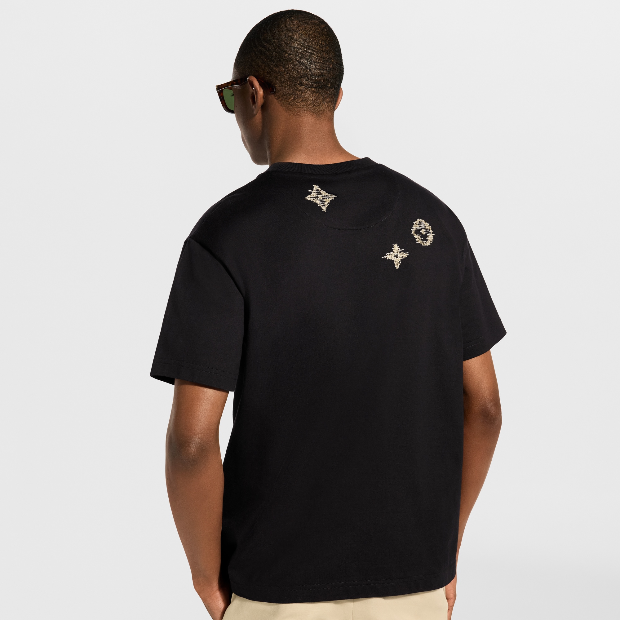Embroidered Signature Short-Sleeved T-Shirt - Men - Ready-to-Wear 