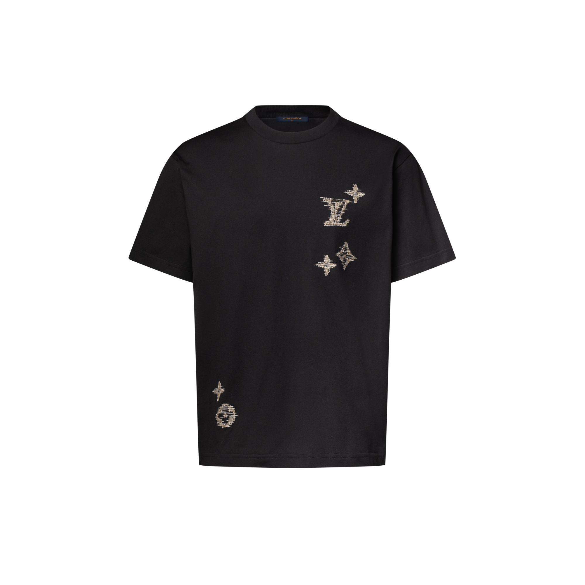 Embroidered Signature Short-Sleeved T-Shirt - Men - Ready-to-Wear 