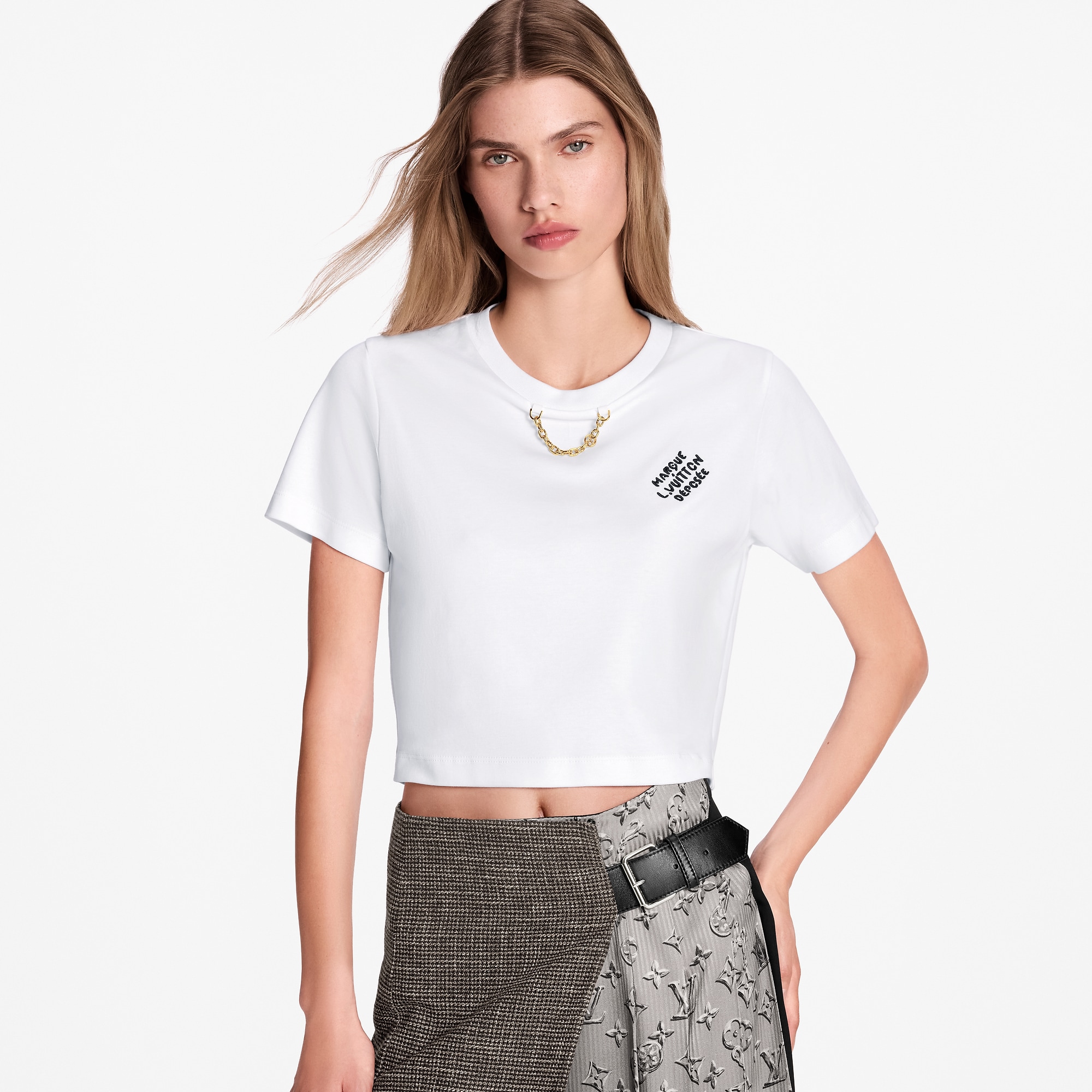 Embroidered Signature T-Shirt