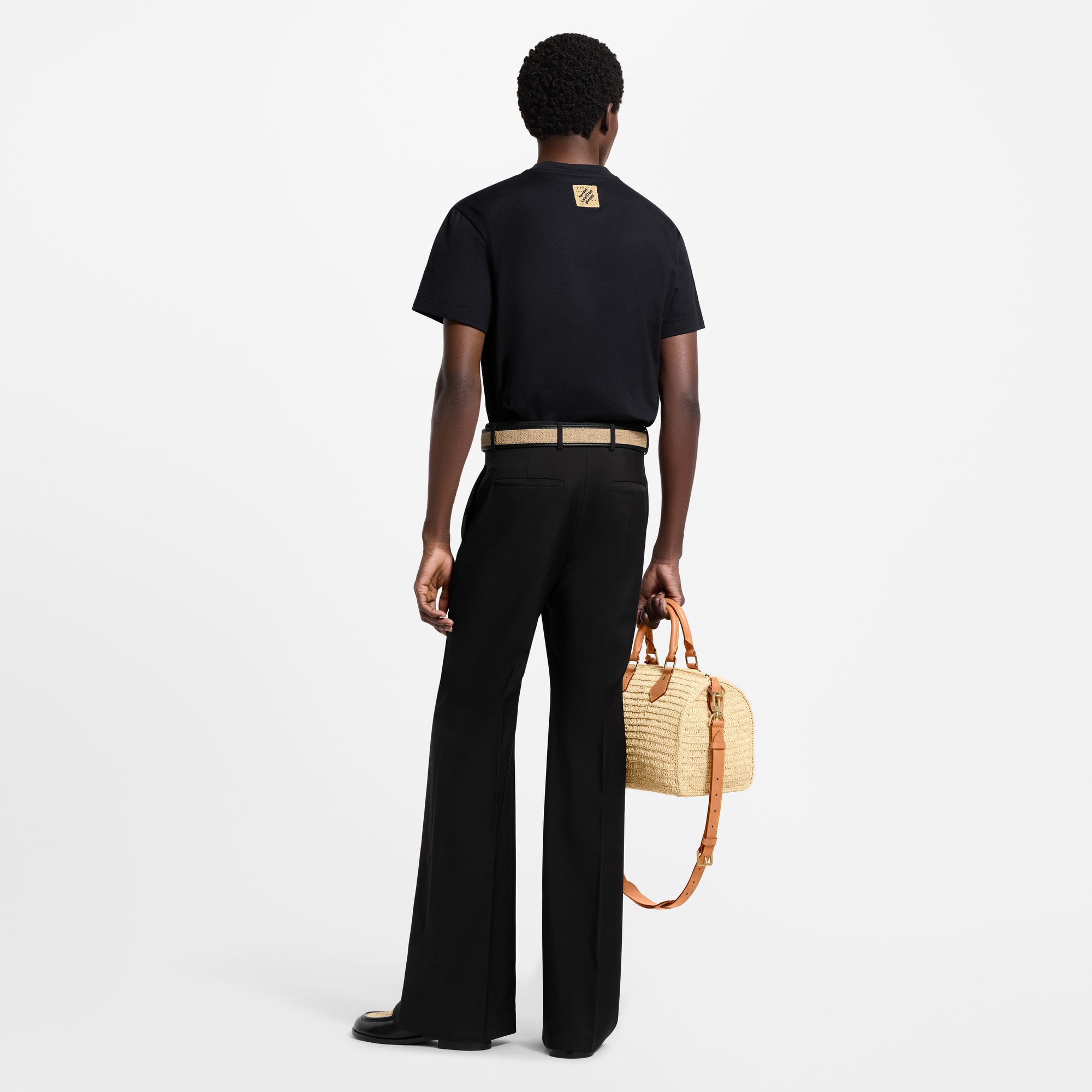  Ready-to-Wear T-Shirts and Polos Embroidered Signature T-Shirt | Louis Vuitton ® (Product zoom)