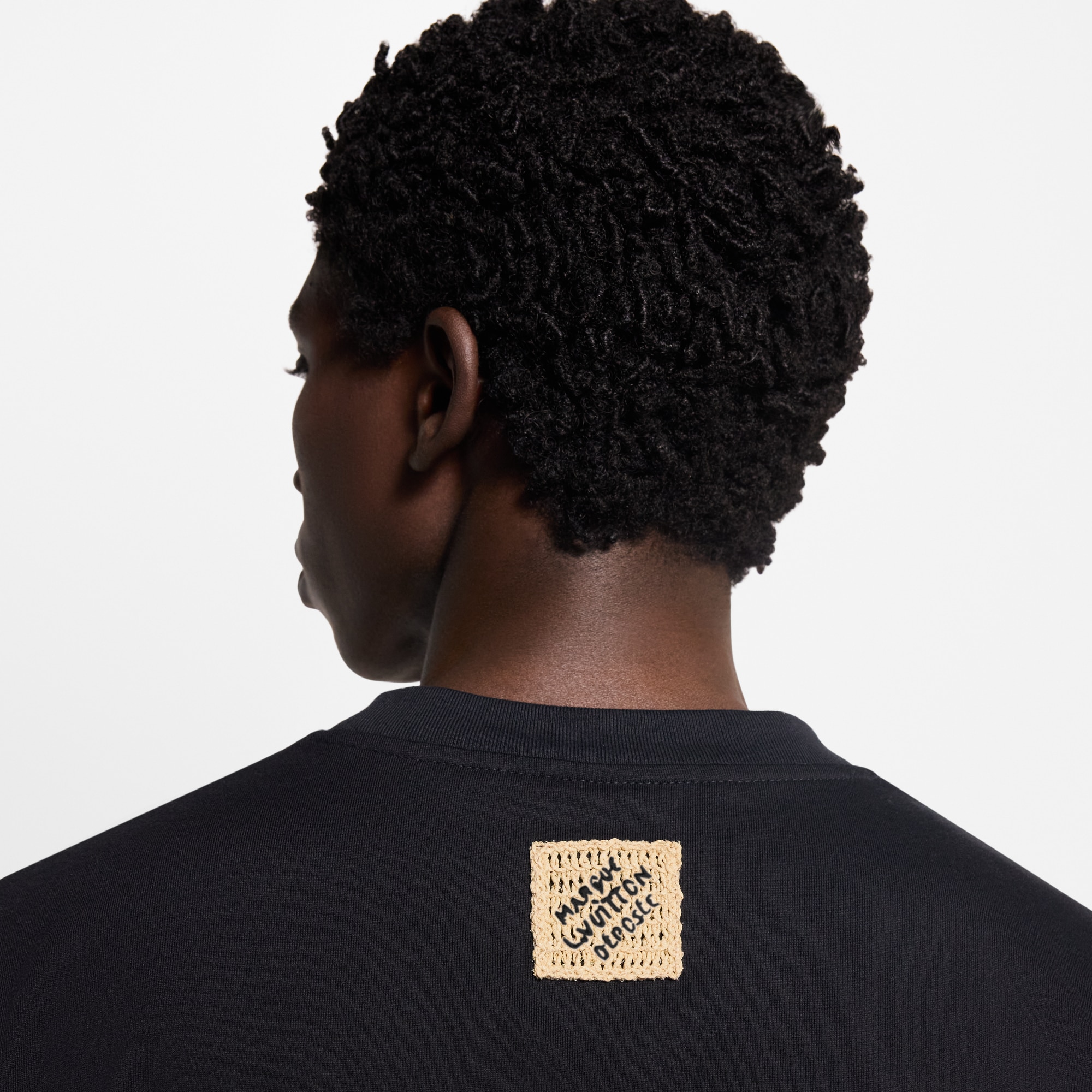  Ready-to-Wear T-Shirts and Polos Embroidered Signature T-Shirt | Louis Vuitton ® (Product zoom)