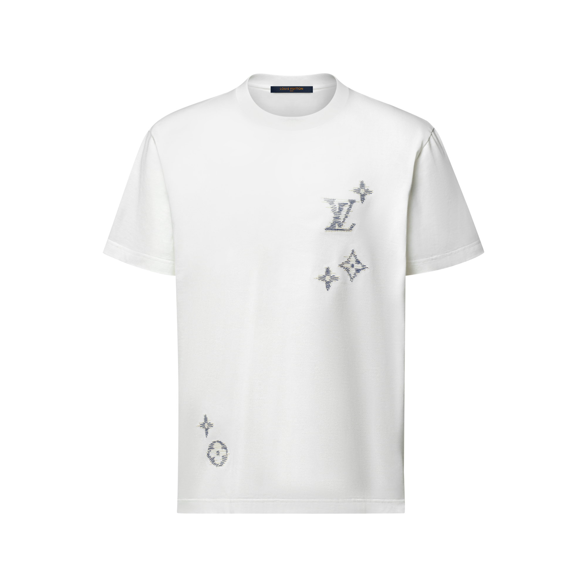 Embroidered Signature Short-Sleeved T-Shirt - Men - Ready-to-Wear 