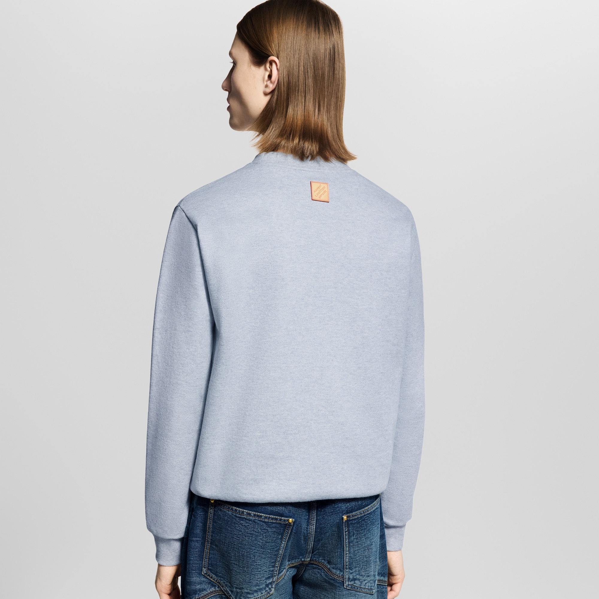  Ready-to-Wear All Ready-to-Wear Embroidered Sweatshirt | Louis Vuitton ® (Product zoom)