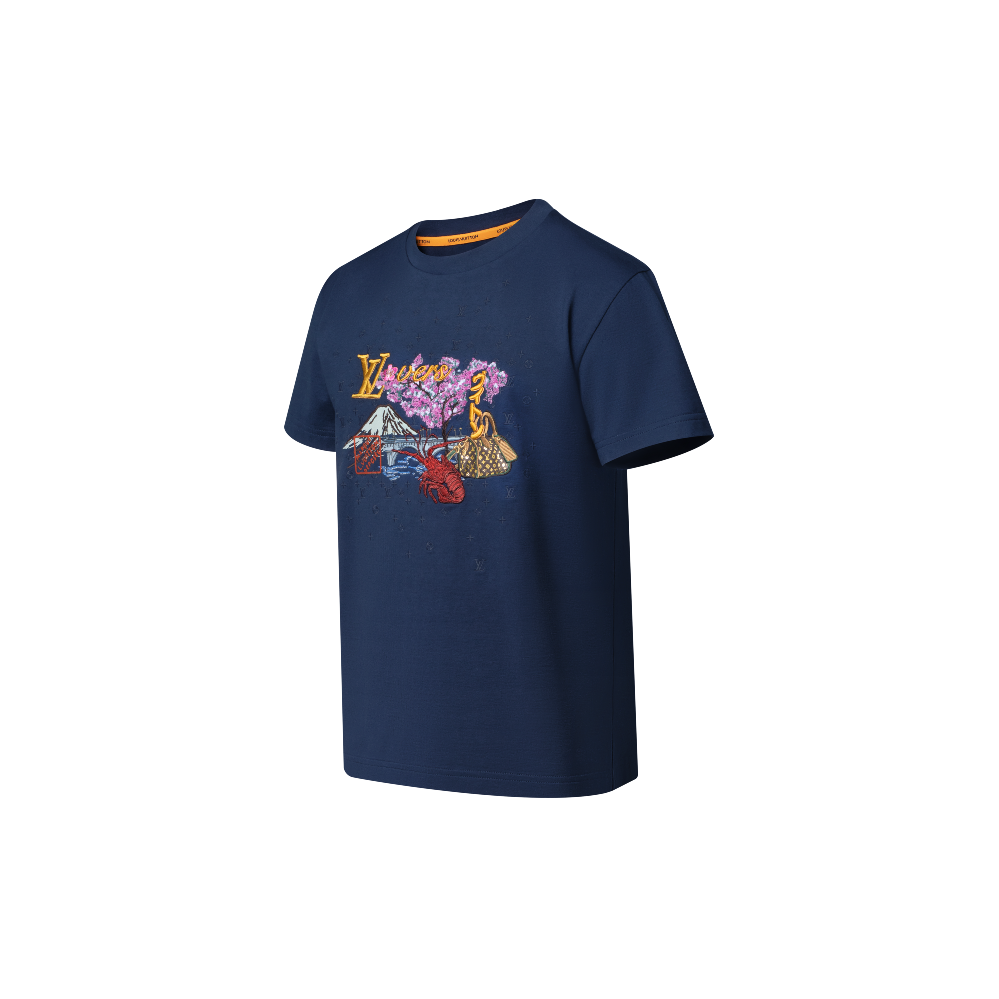  Ready-to-Wear T-Shirts and Polos Embroidered T-Shirt | Louis Vuitton ® (Product zoom)