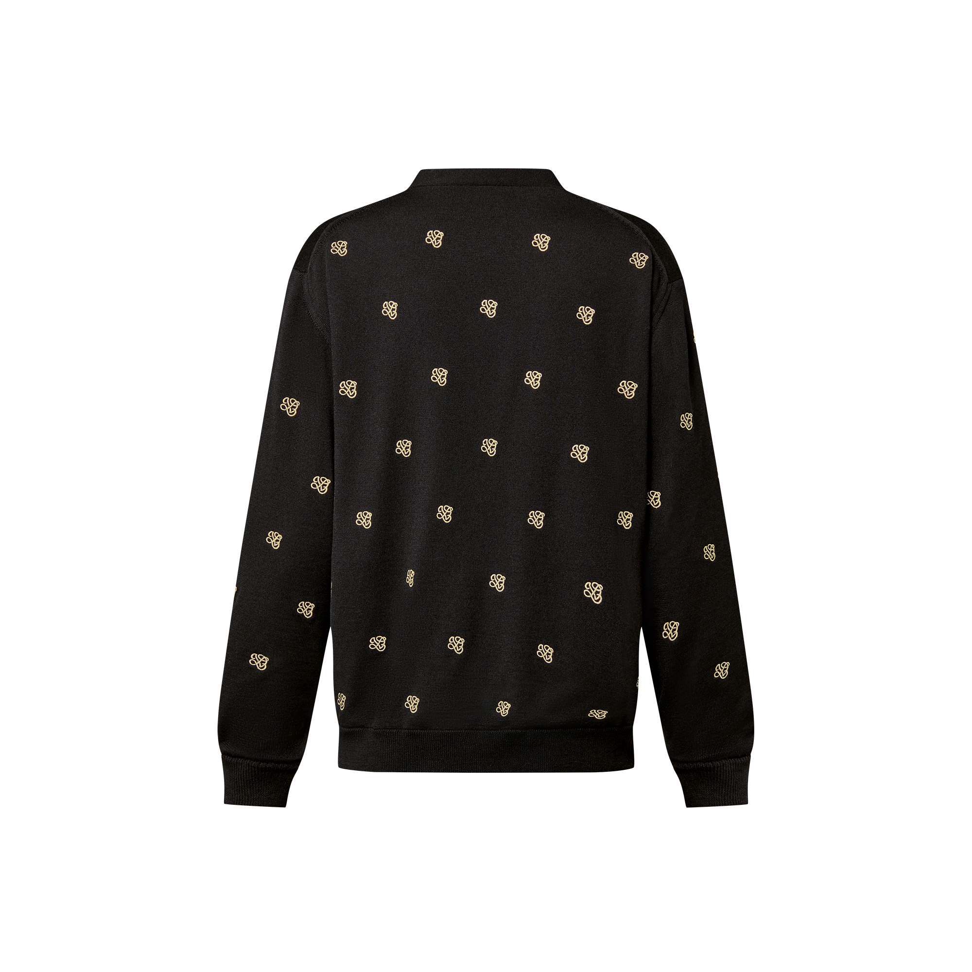  Ready-to-Wear Knitwear and Sweatshirts Embroidered Wool Cardigan | Louis Vuitton ® (Product zoom)