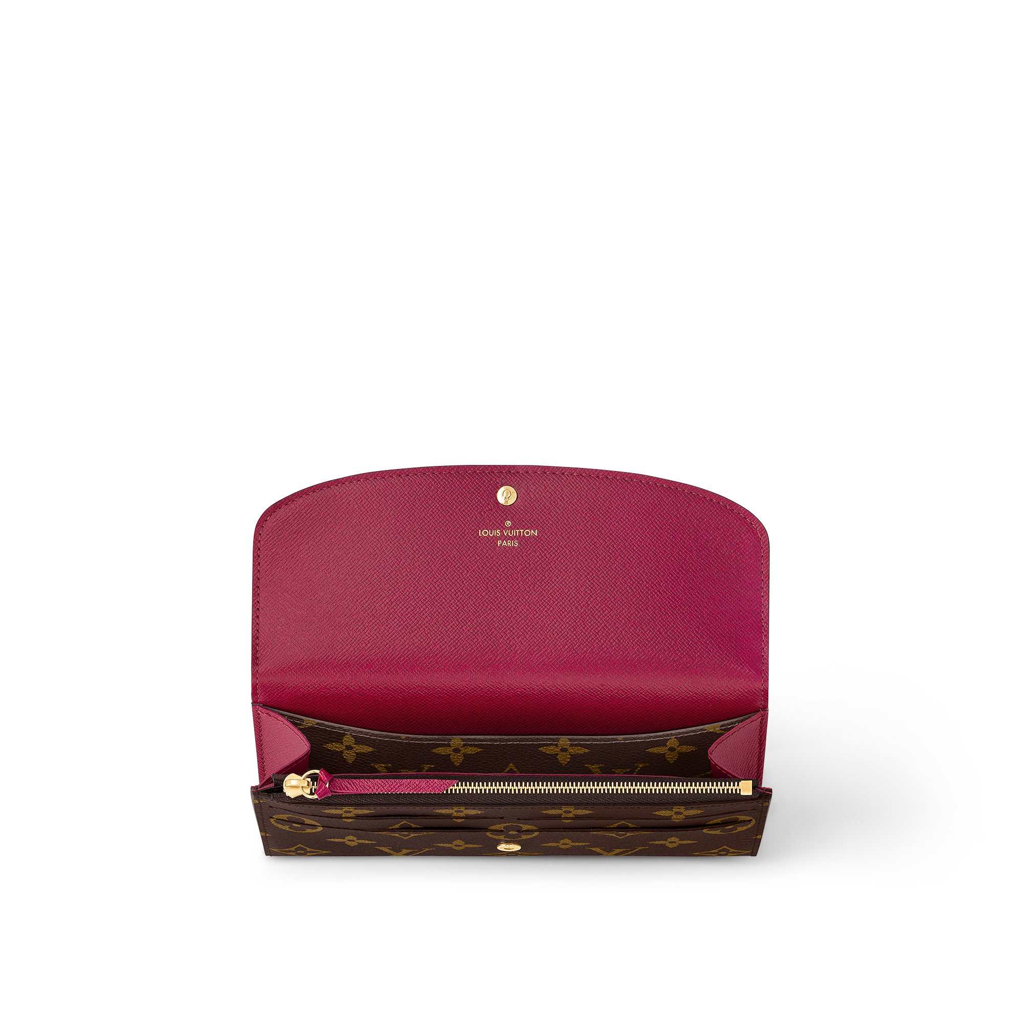 Monogram Small Leather Goods All Small Leather Goods Emilie Wallet | Louis Vuitton ® (Product zoom)