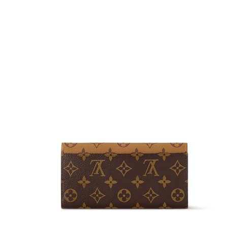 Monogram Reverse Small Leather Goods All Collections Emilie Wallet | Louis Vuitton ® (Product zoom)