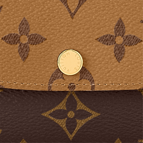 Monogram Reverse Small Leather Goods All Collections Emilie Wallet | Louis Vuitton ® (Product zoom)