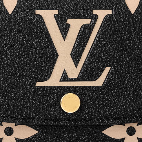 Bicolor Monogram Empreinte Leather Small Leather Goods Newness Emilie Wallet | Louis Vuitton ® (Product zoom)