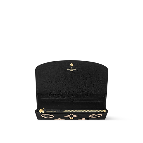 Bicolor Monogram Empreinte Leather Small Leather Goods Newness Emilie Wallet | Louis Vuitton ® (Product zoom)
