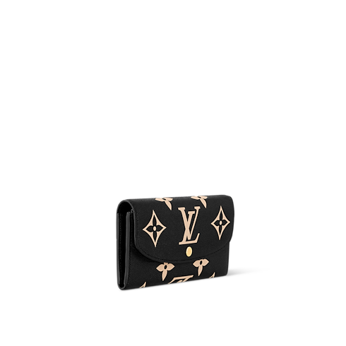 Bicolor Monogram Empreinte Leather Small Leather Goods Newness Emilie Wallet | Louis Vuitton ® (Product zoom)