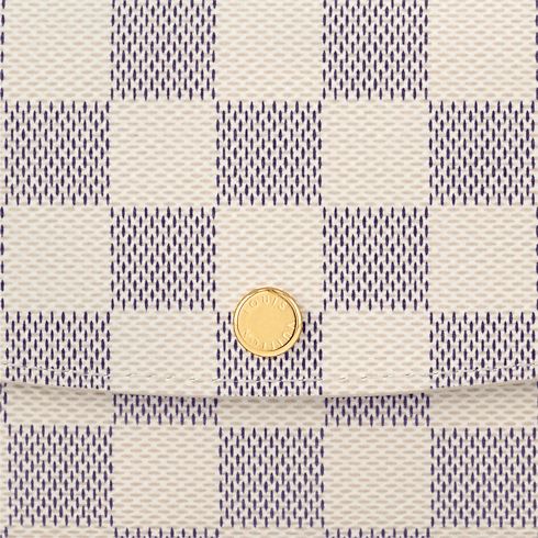 Damier Azur Canvas Small Leather Goods All Small Leather Goods Emilie Wallet | Louis Vuitton ® (Product zoom)