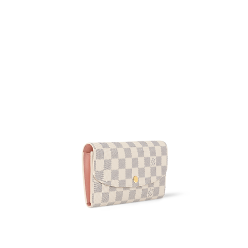 Damier Azur Canvas Small Leather Goods All Small Leather Goods Emilie Wallet | Louis Vuitton ® (Product zoom)