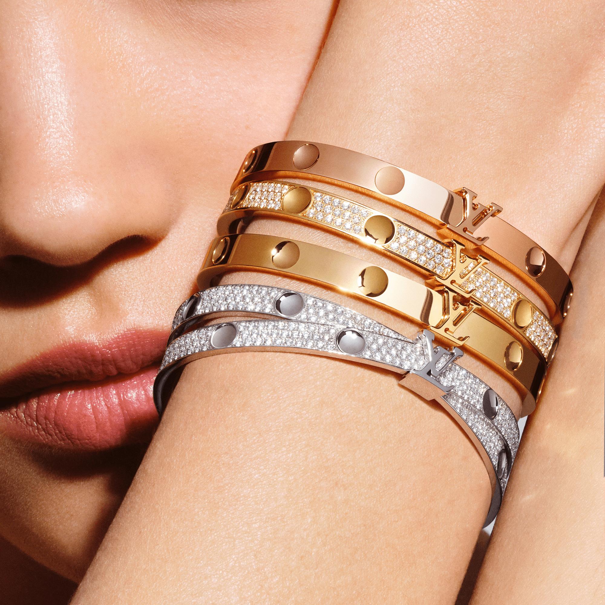  Discontinued Product Obs 15 EMPREINTE BANGLE, PINK GOLD | Louis Vuitton ® (Product zoom)