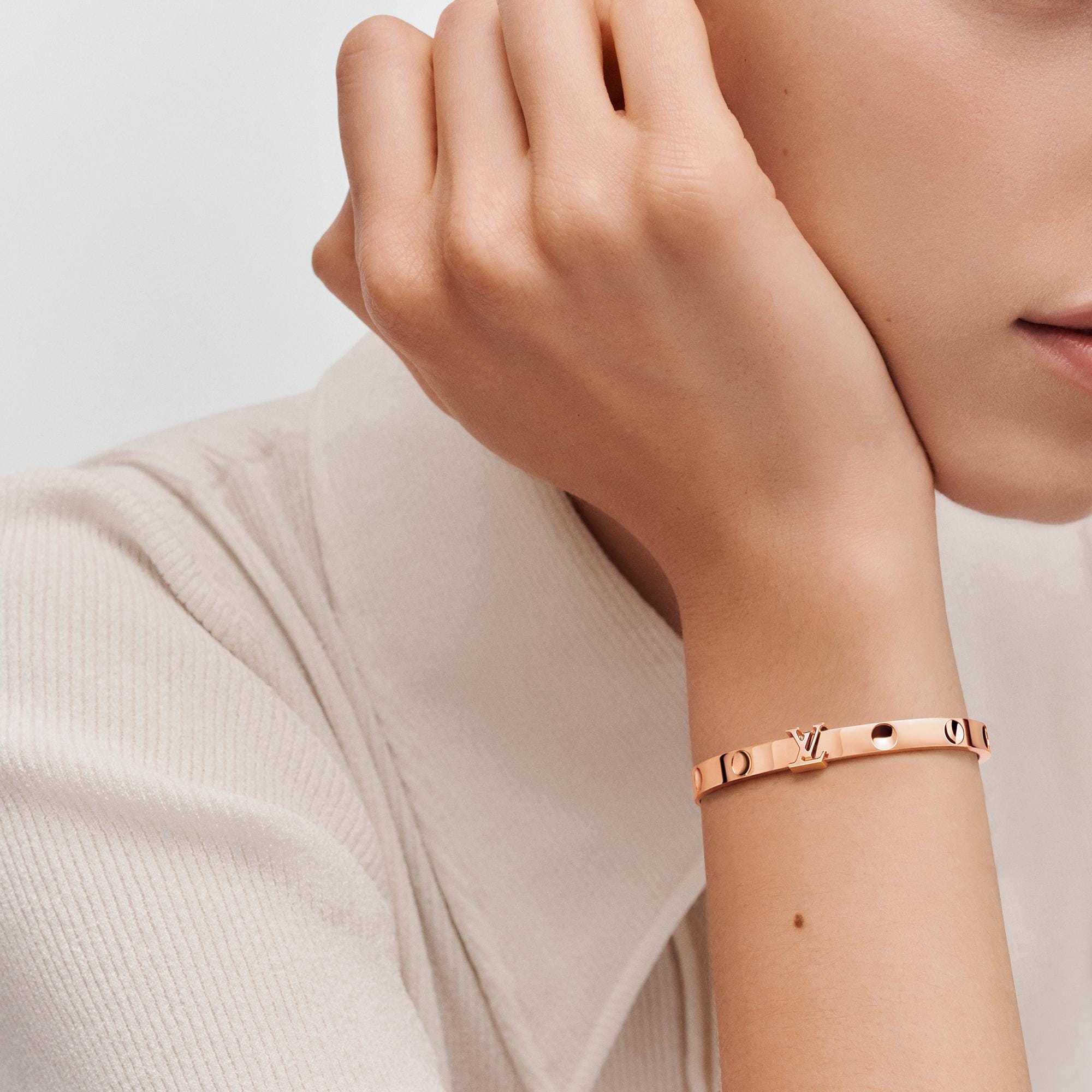  Discontinued Product Obs 15 EMPREINTE BANGLE, PINK GOLD | Louis Vuitton ® (Product zoom)