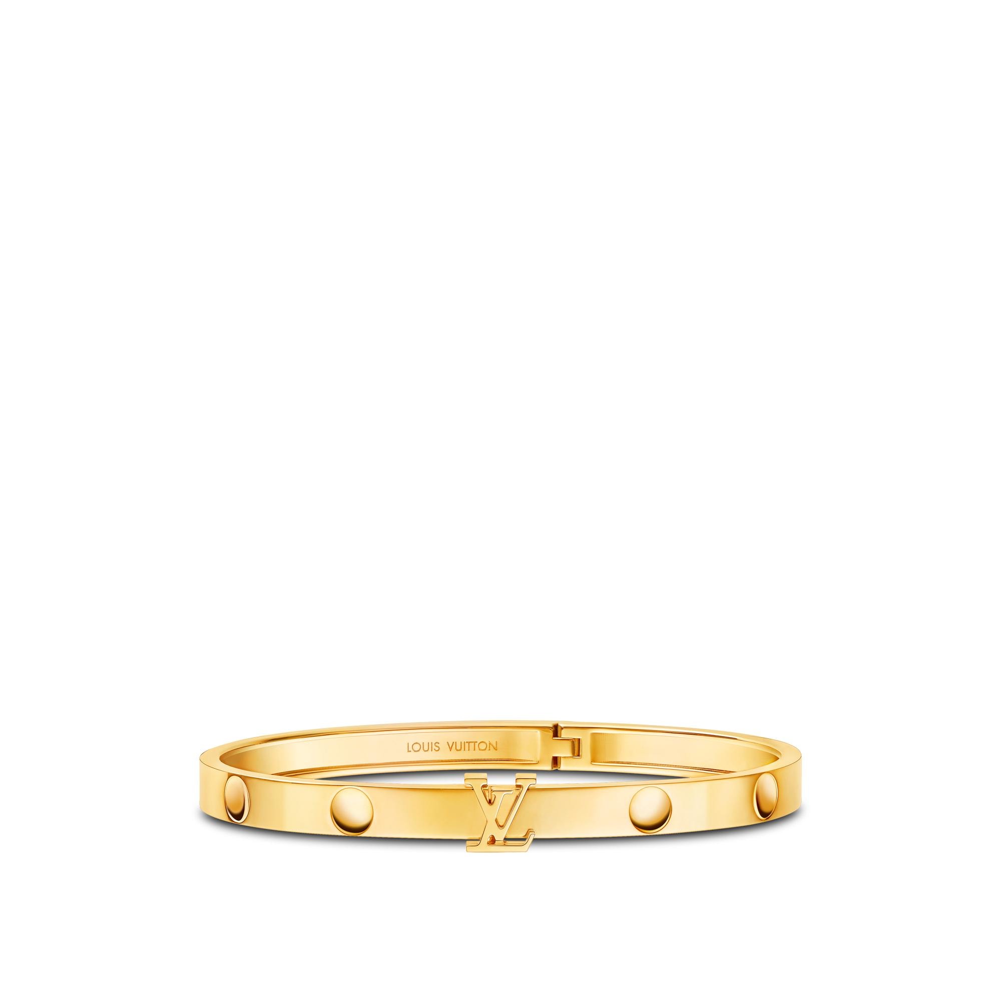  Discontinued Product Obs 15 Empreinte Bangle, Yellow Gold | Louis Vuitton ® (Product zoom)
