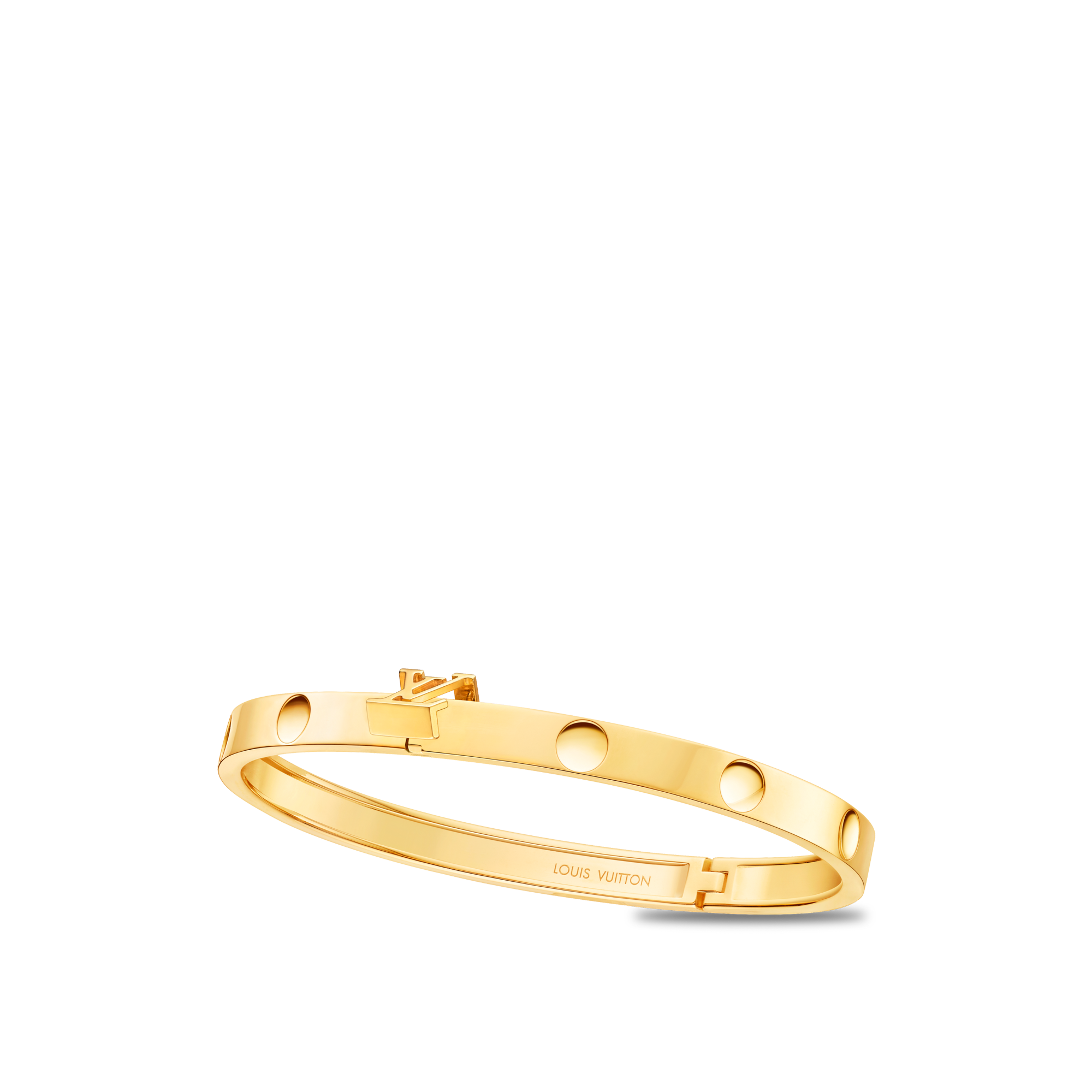  Jewelry Bracelets Empreinte Bangle, Yellow Gold | Louis Vuitton ® (Product zoom)