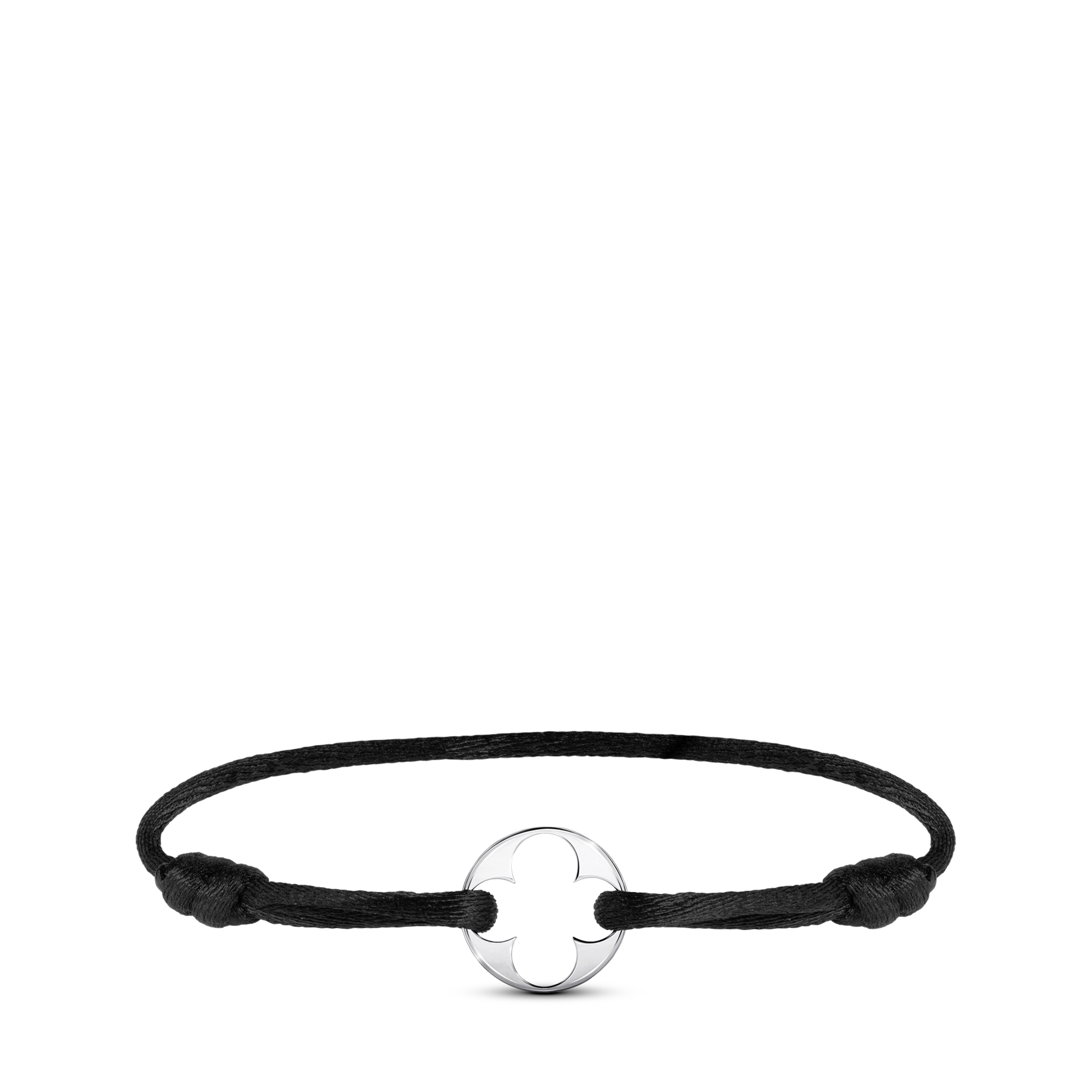  Categories All Fine Jewelry Empreinte Cord Bracelet, White Gold | Louis Vuitton ® (Product zoom)