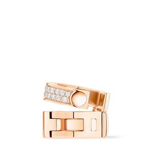 Categories Earrings Empreinte Ear Cuff, Pink Gold and Diamonds | Louis Vuitton ® (Product zoom)