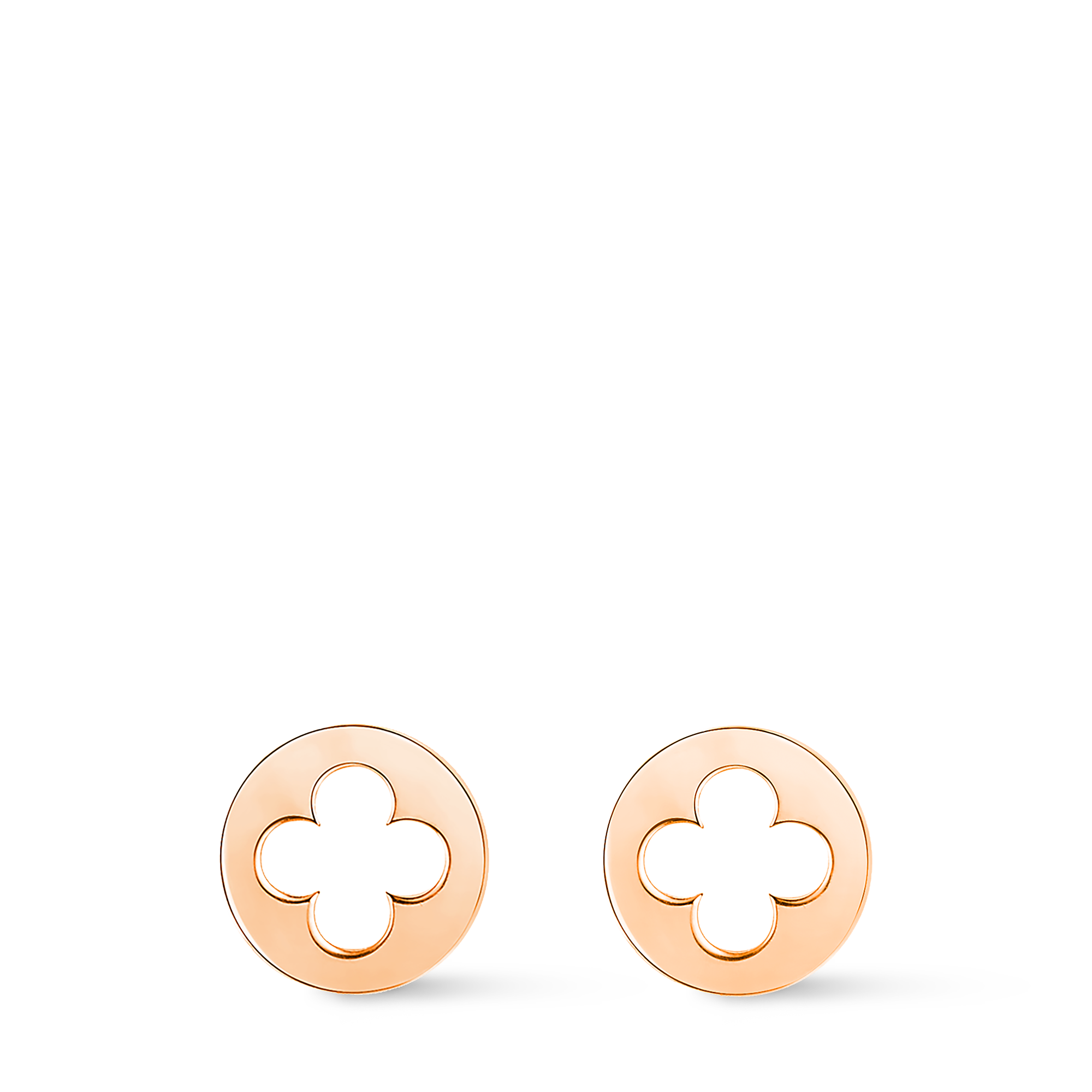 Empreinte Ear Studs, Pink Gold