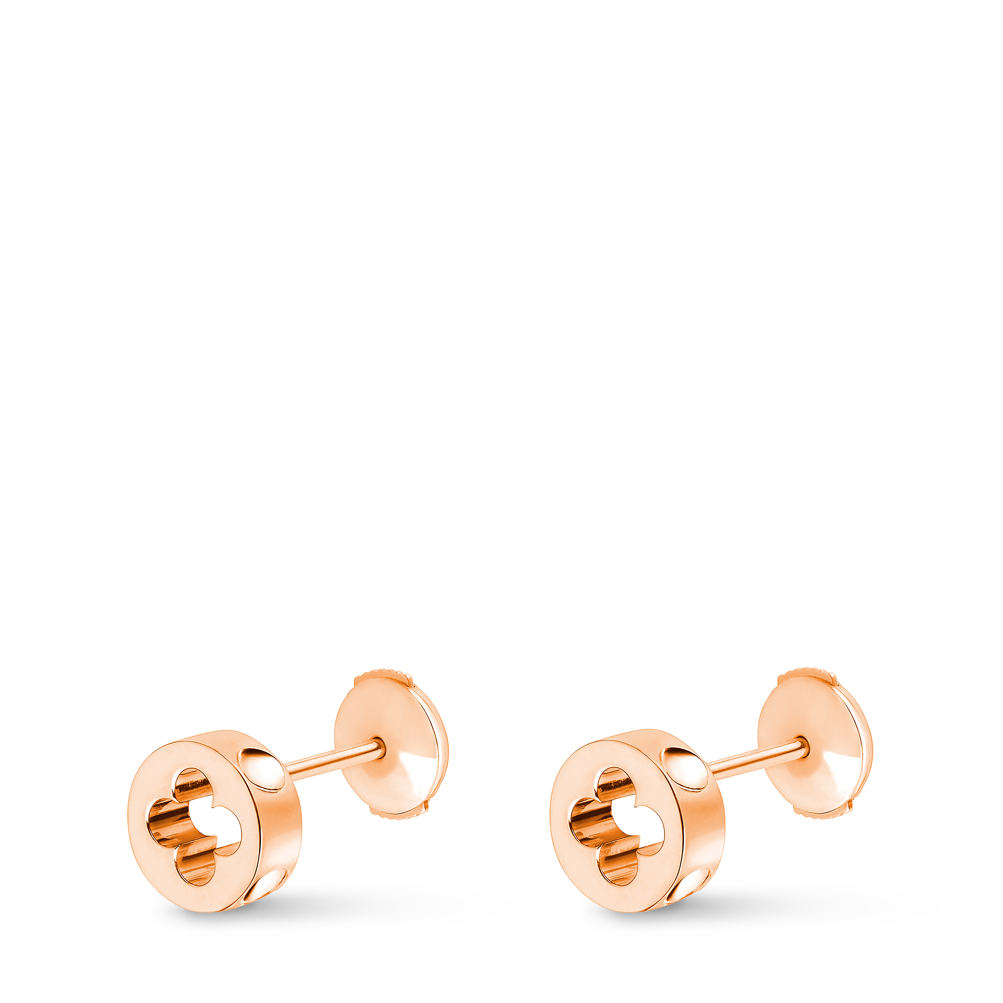 Empreinte Ear Studs, Pink Gold