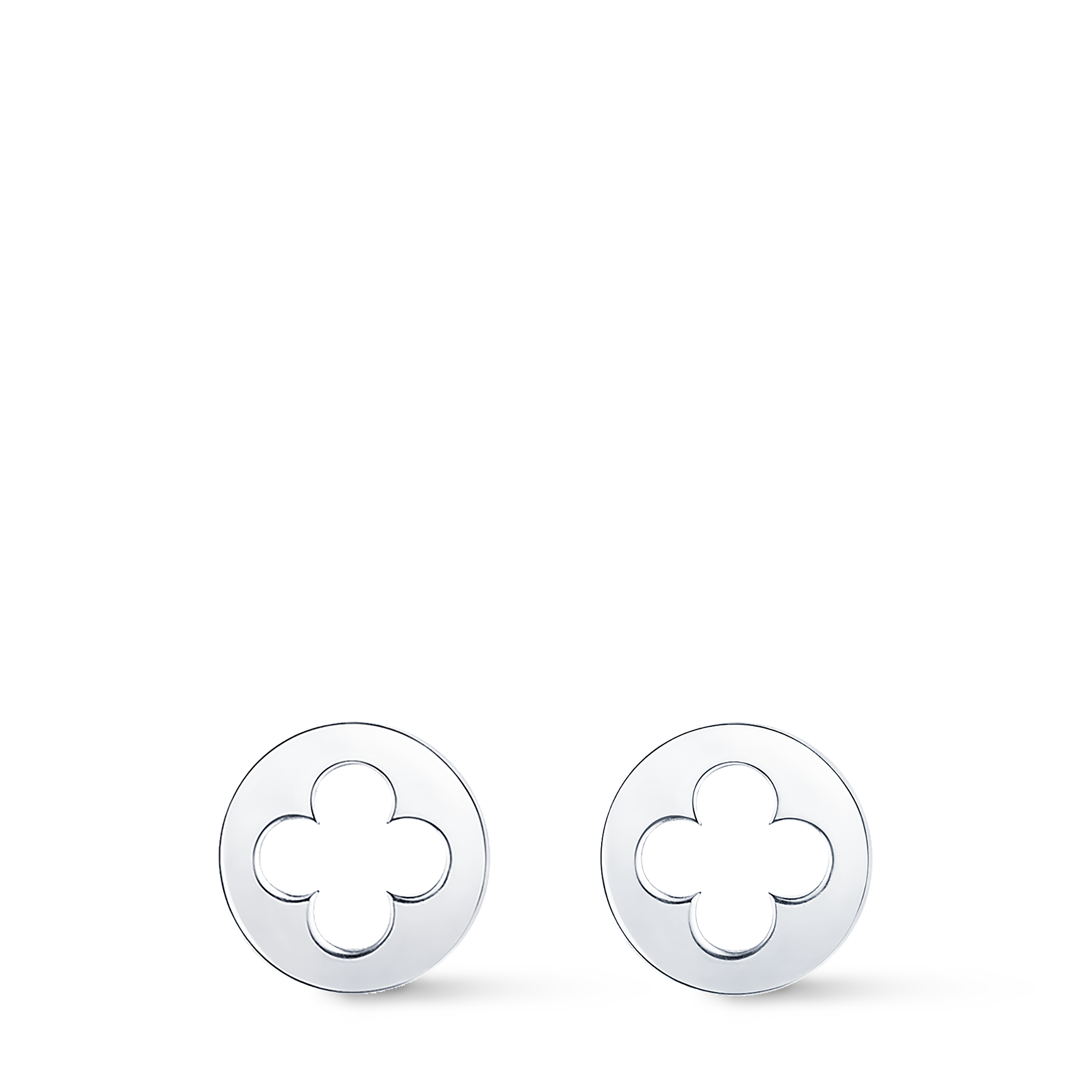 Empreinte Ear Studs, White Gold