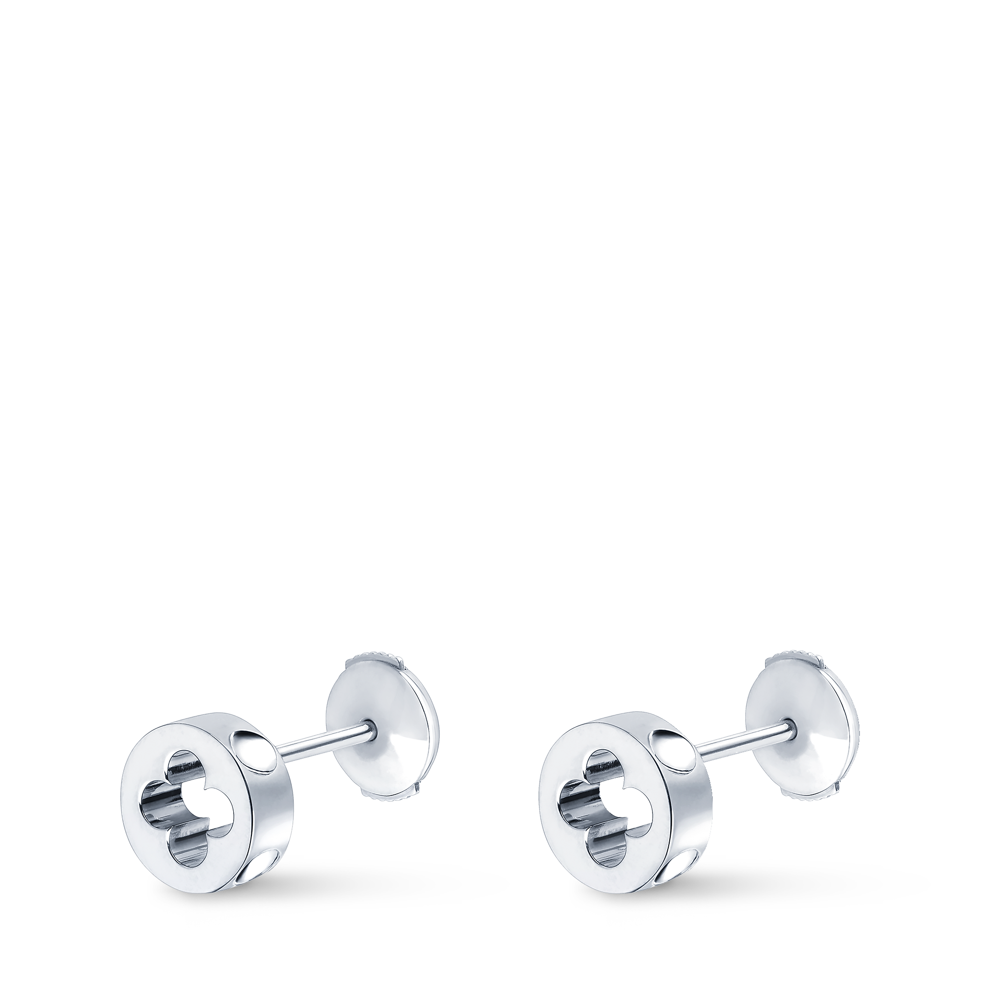 Empreinte Ear Studs, White Gold