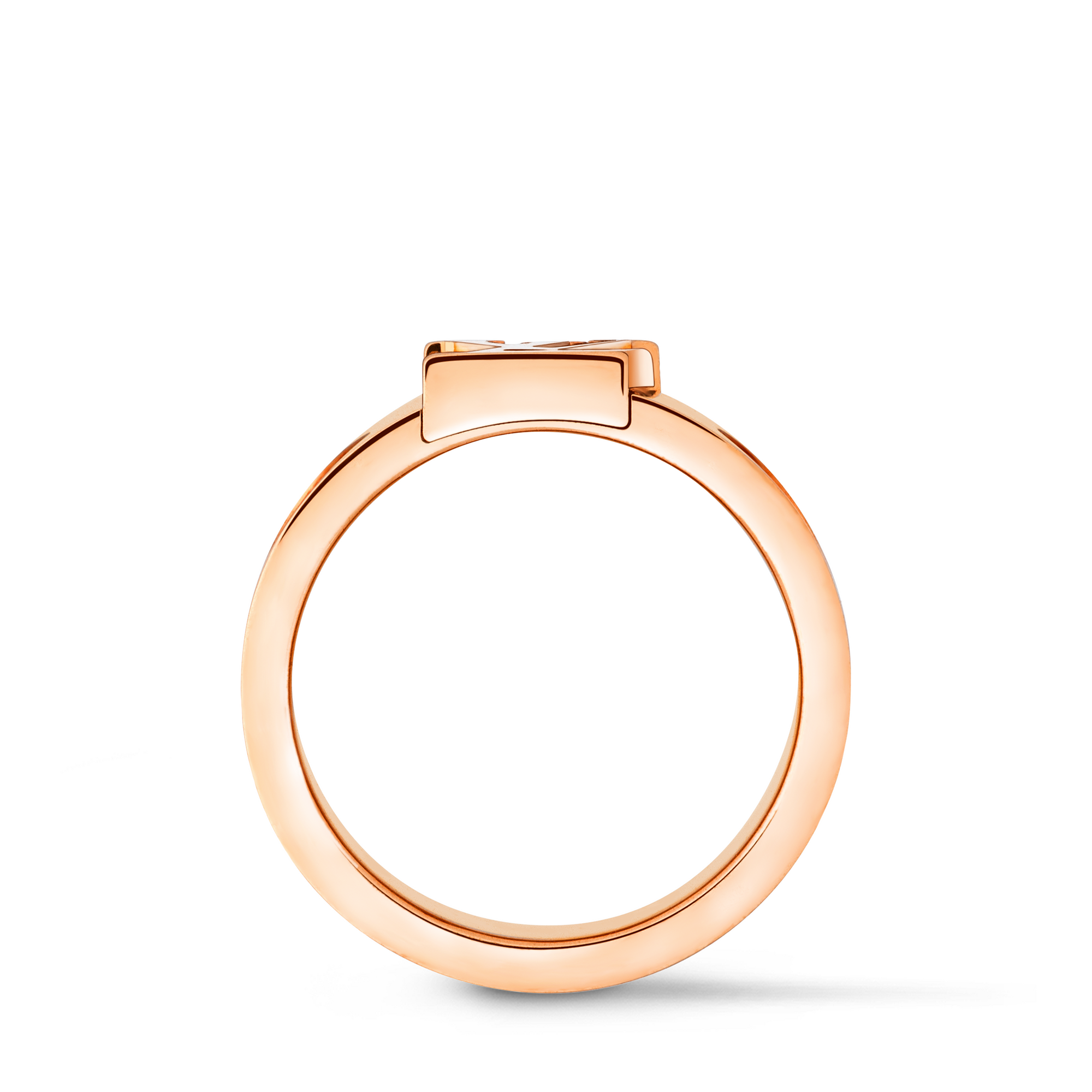  Categories All Fine Jewelry Empreinte Large Ring, Pink Gold | Louis Vuitton ® (Product zoom)