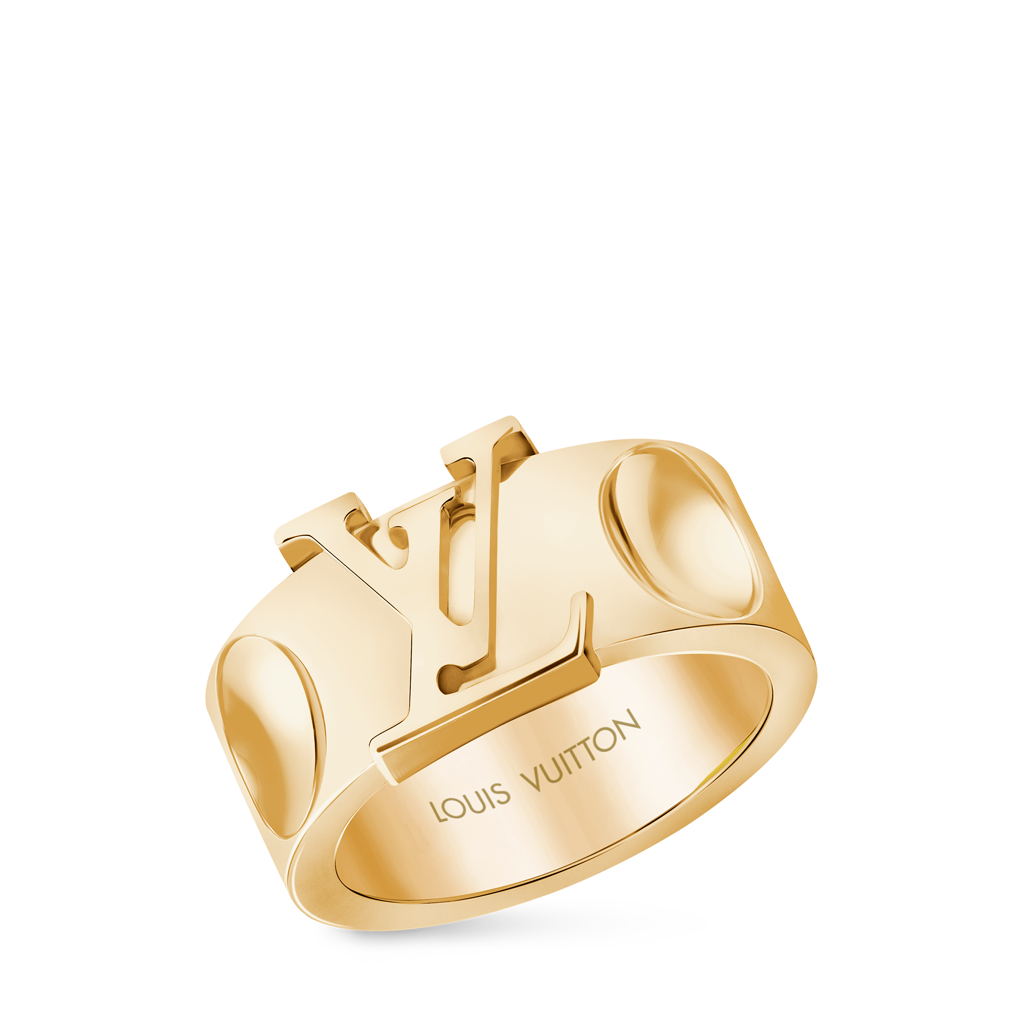  Categories All Fine Jewelry Empreinte Large Ring, Yellow Gold | Louis Vuitton ® (Product zoom)