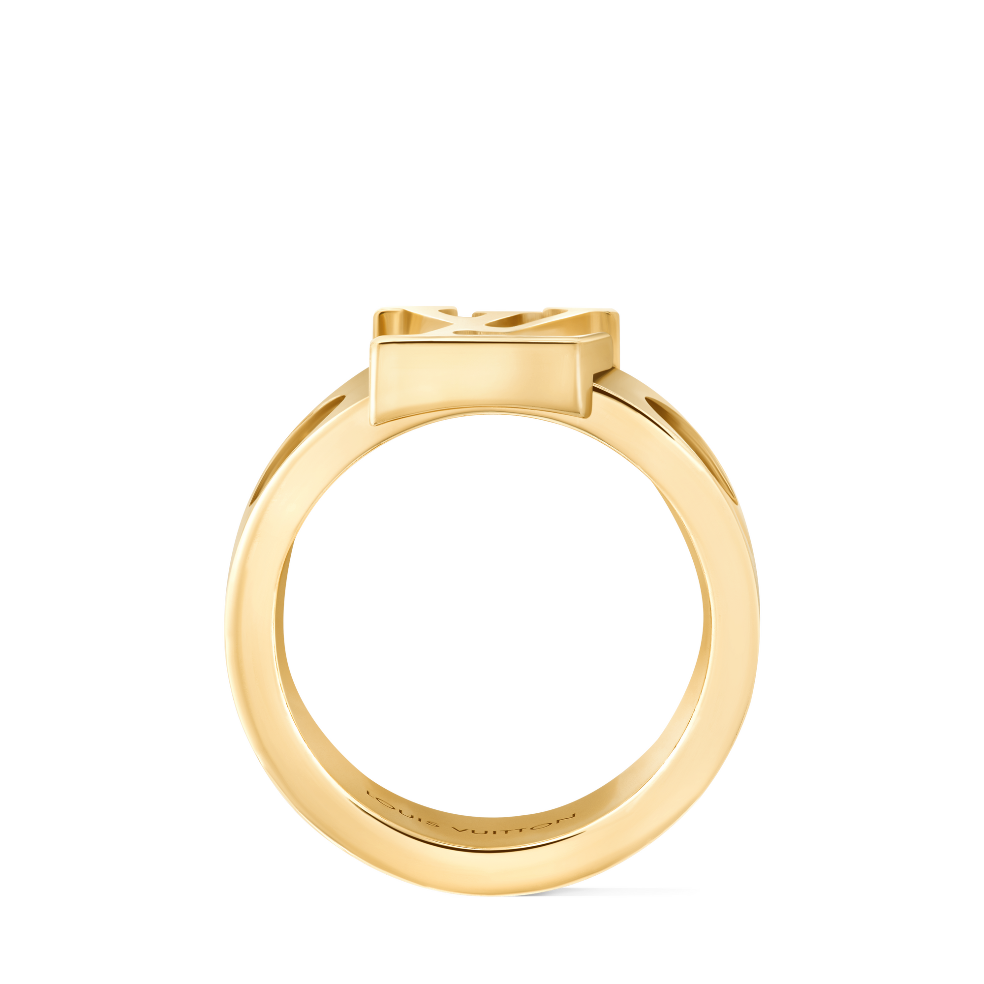  Categories All Fine Jewelry Empreinte Large Ring, Yellow Gold | Louis Vuitton ® (Product zoom)