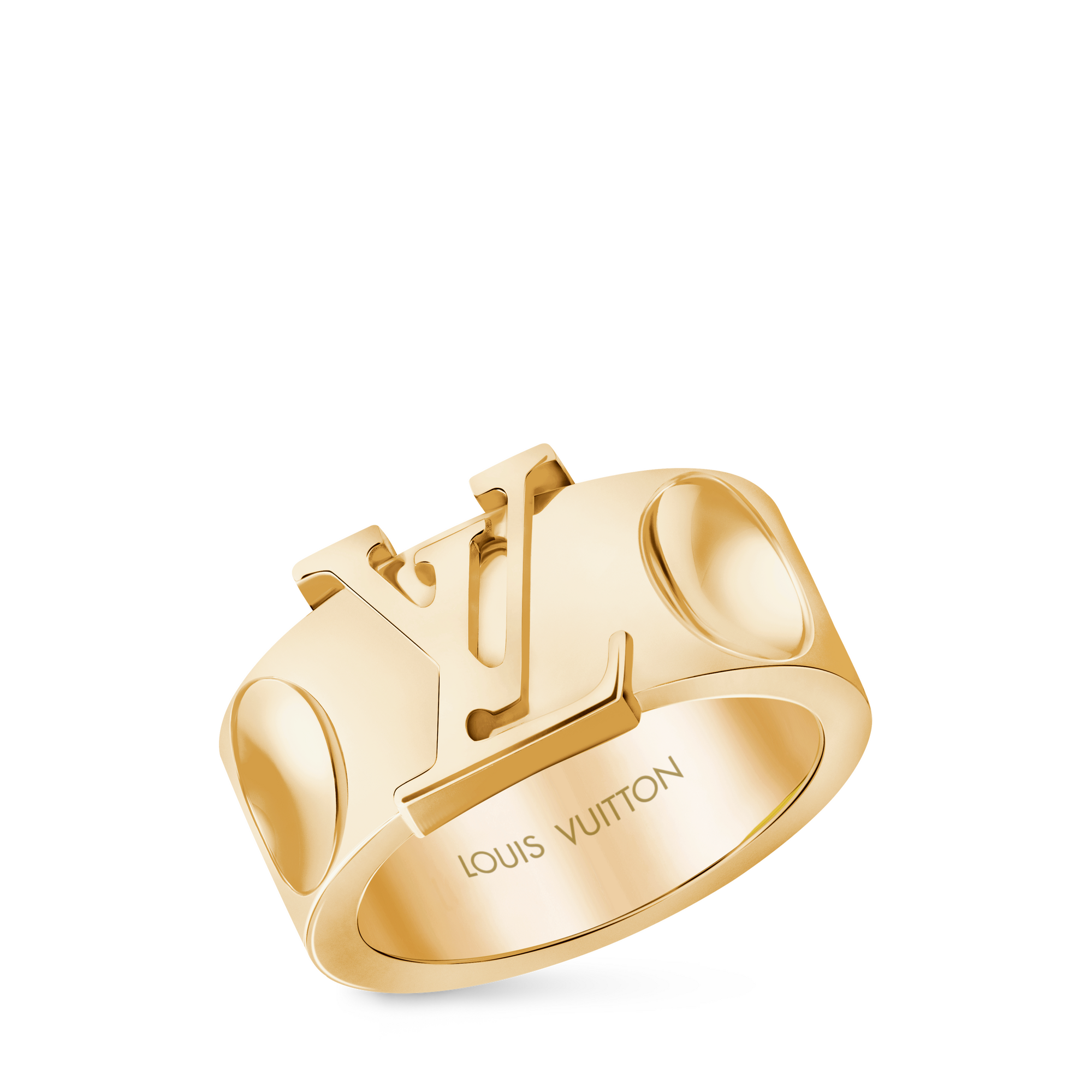  Categories All Fine Jewelry Empreinte Large Ring, Yellow Gold | Louis Vuitton ® (Product zoom)