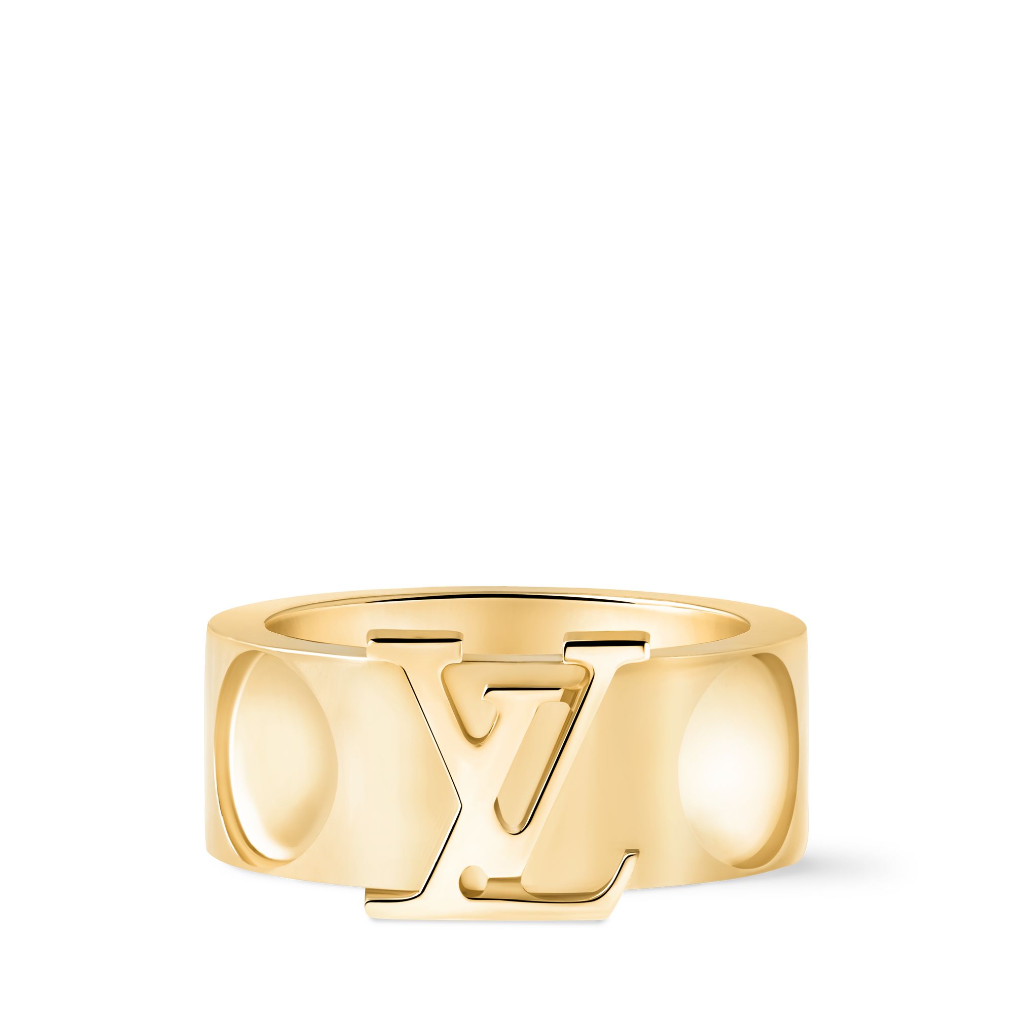  Categories All Fine Jewelry Empreinte Large Ring, Yellow Gold | Louis Vuitton ® (Product zoom)