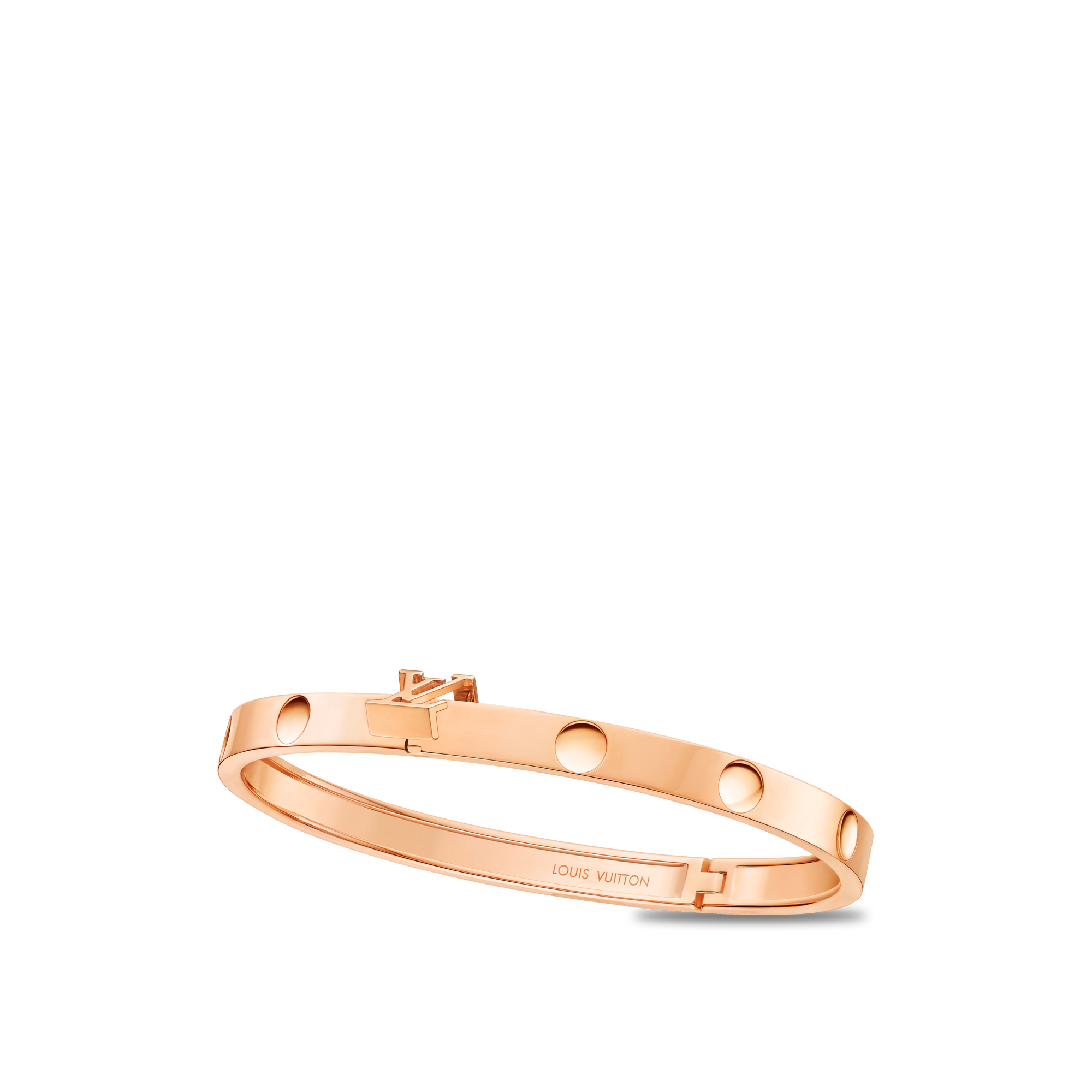  Jewelry Bracelets Empreinte Medium Bangle, Pink Gold | Louis Vuitton ® (Product zoom)