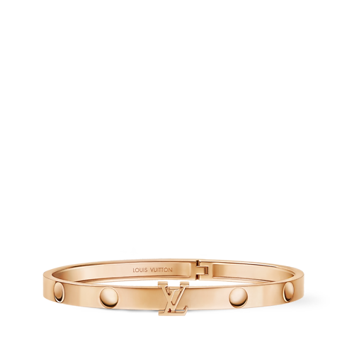 Jewelry Bracelets Empreinte Medium Bangle, Pink Gold | Louis Vuitton ® (Product zoom)