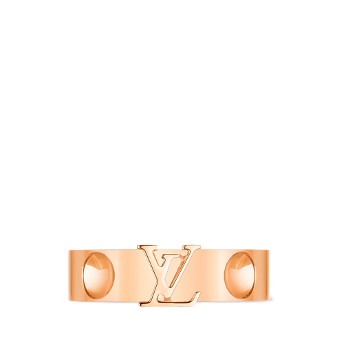 Categories All Fine Jewelry Empreinte Double Bangle, Pink Gold and Diamonds | Louis Vuitton ®