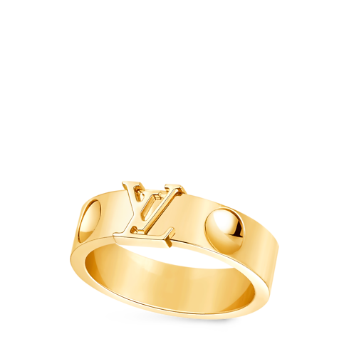 Discontinued Product Obs 12 Empreinte Ring, Yellow Gold | Louis Vuitton ® (Product zoom)