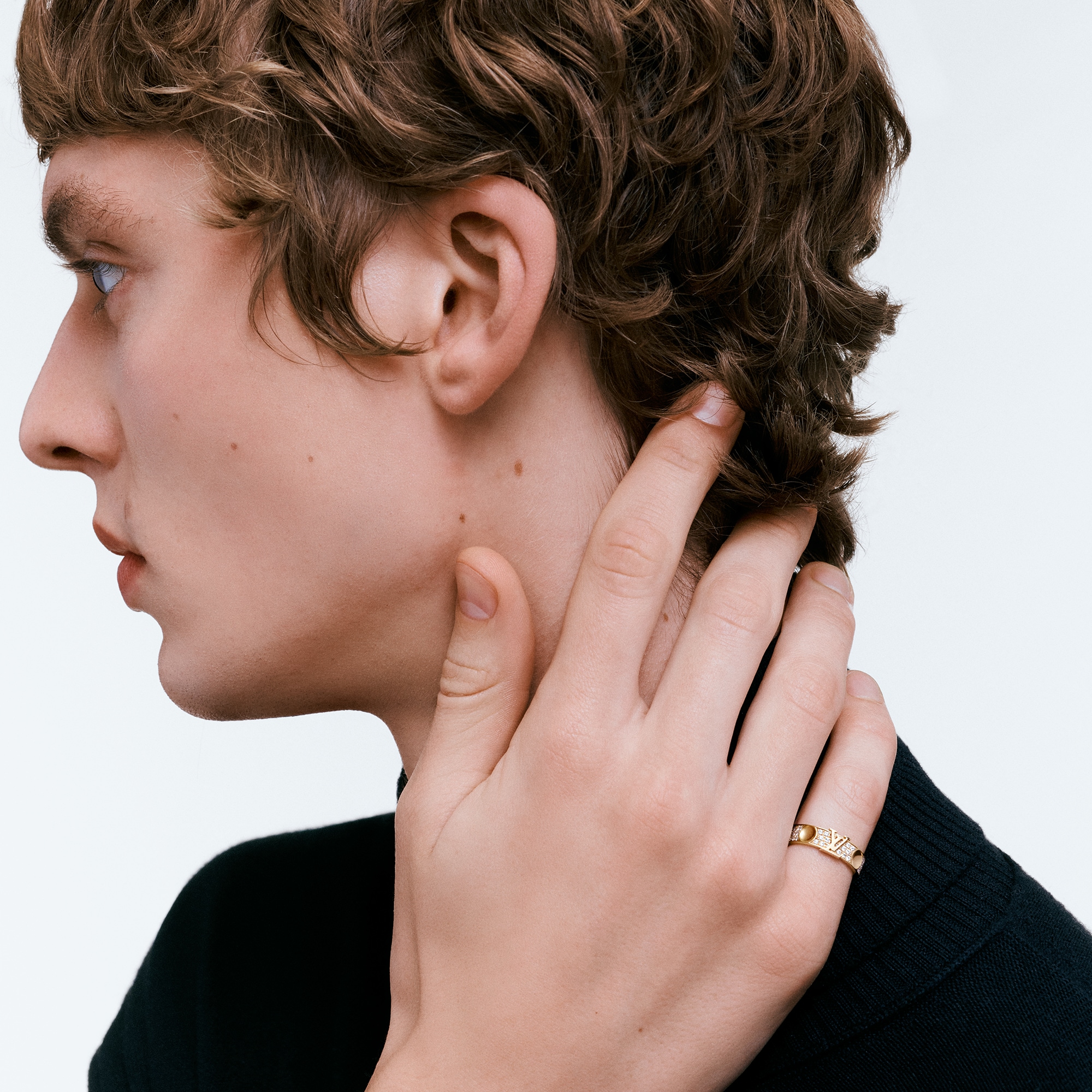  Categories All Fine Jewelry Empreinte Ring, Yellow Gold And Diamonds | Louis Vuitton ® (Product zoom)