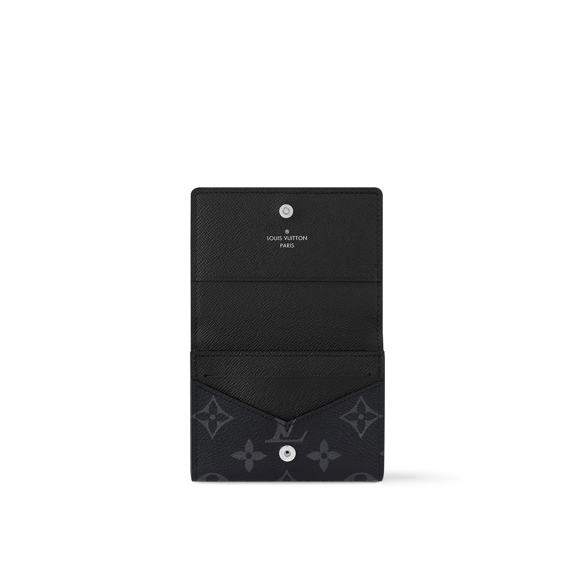 Monogram Eclipse Canvas Holiday Gifts for Him } Envelope Business Card Holder | Louis Vuitton ® (Product zoom)