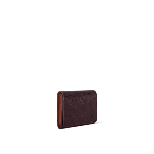Taiga Leather Men's Small Leather Goods Card Holders Envelope Business Card Holder | Louis Vuitton ® (Product zoom)