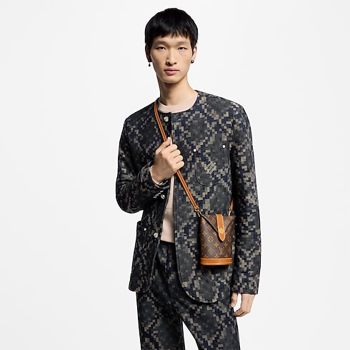 Monogram Archive Small Leather Goods Mini Bags Envelope Pouch | Louis Vuitton ® (Product zoom)