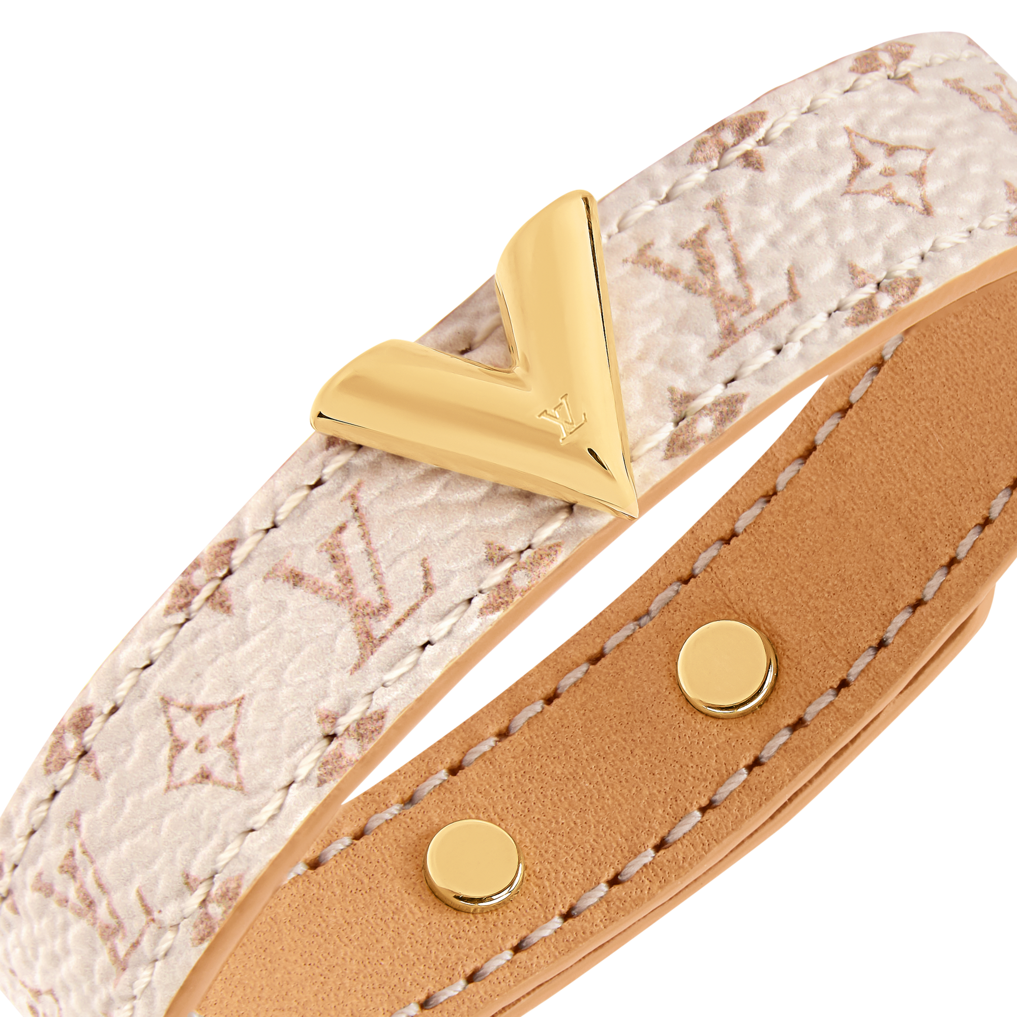 Louis Vuitton Bracelet Essential V Gold #321229L36B Essential V Bracelet - Women - Accessories | LOUIS VUITTON ® main image 4